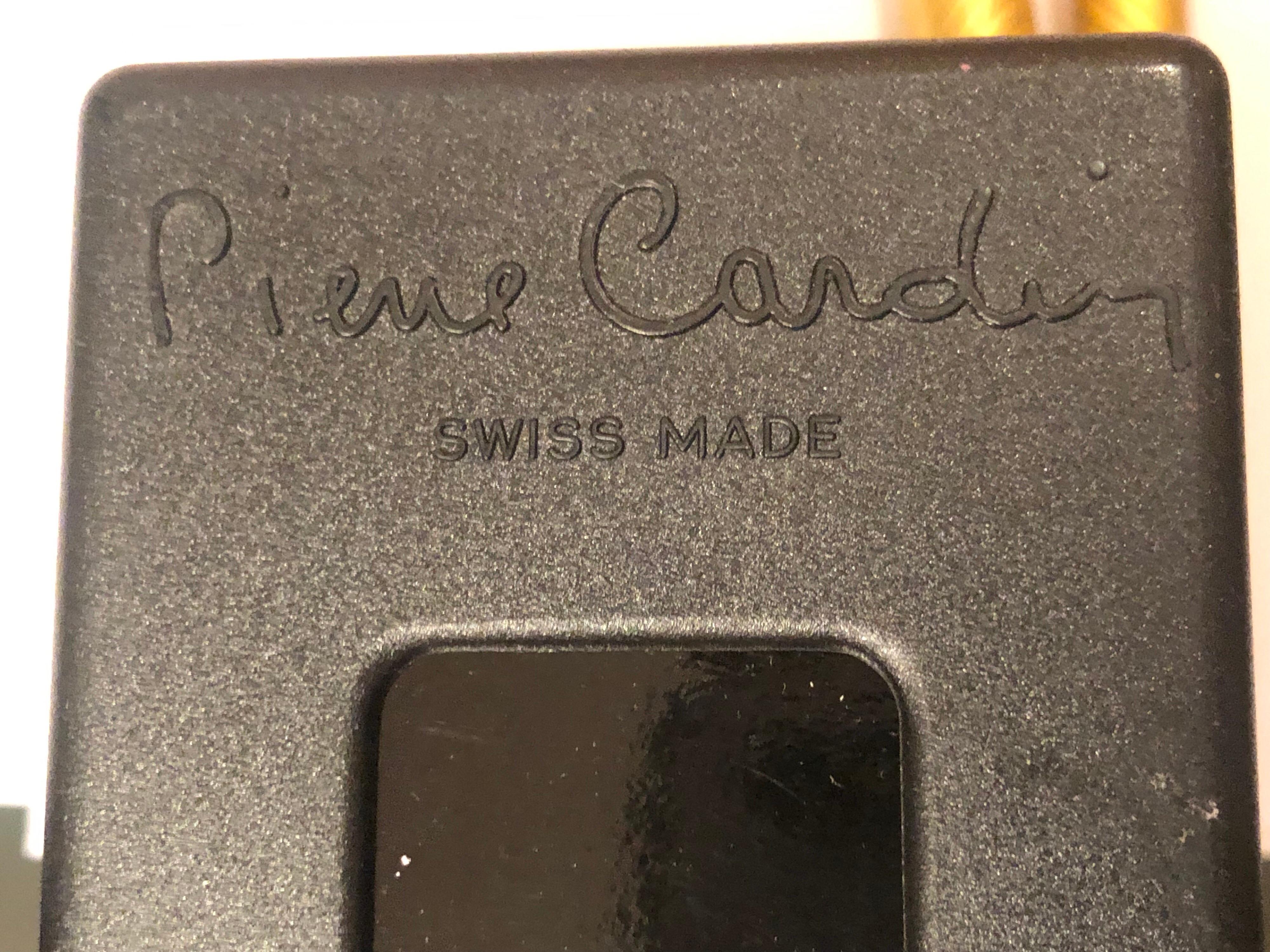 Vintage Swiss Made Pierre Cardin Füllfederhalter Brief Messer Gold Tone 1