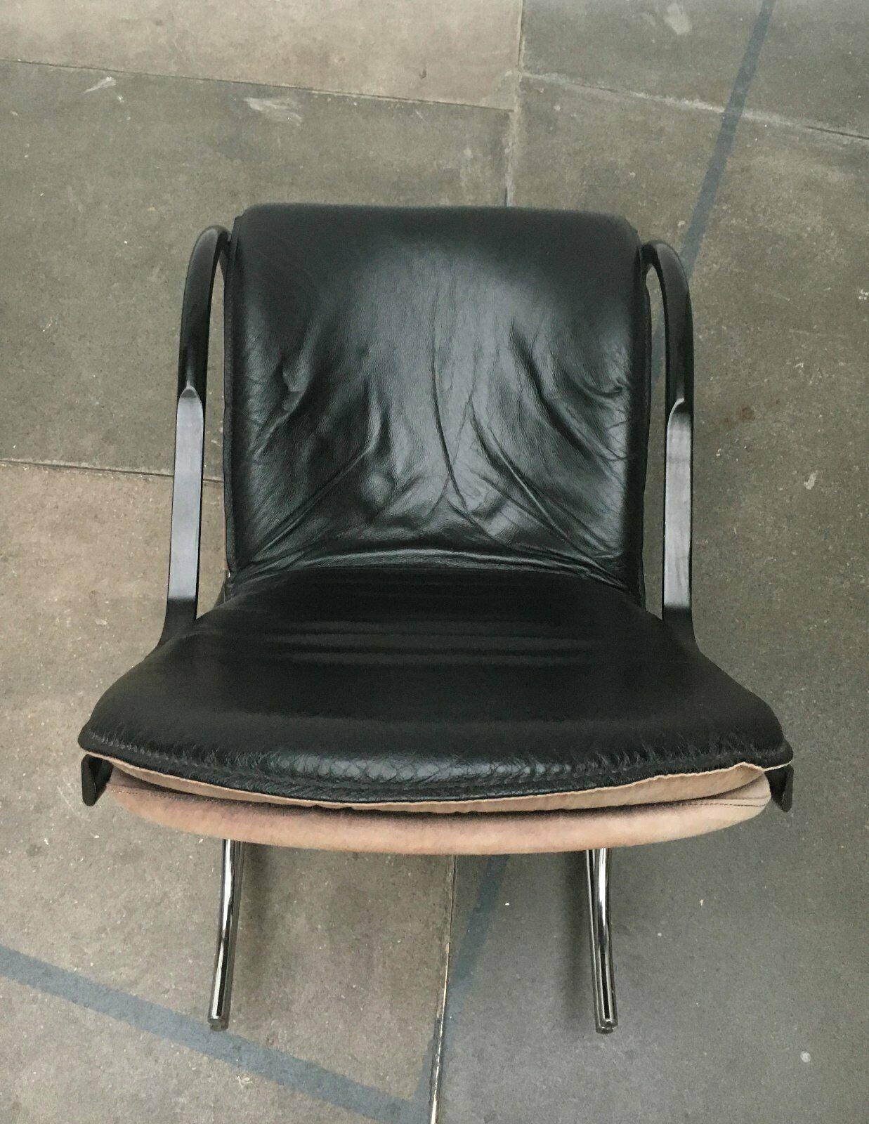 Fauteuil à bascule Nonna vintage suisse par Paul Tuttle pour Strässle, 1970 en vente 9