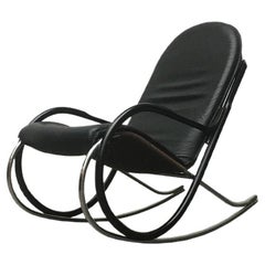 Vintage Swiss Nonna Rocking Chair by Paul Tuttle for Strässle, 1970s