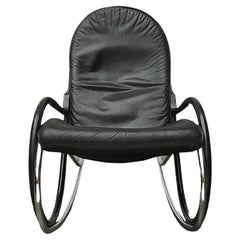 Vintage Swiss Nonna Rocking Chair by Paul Tuttle for Strässle, 1970s