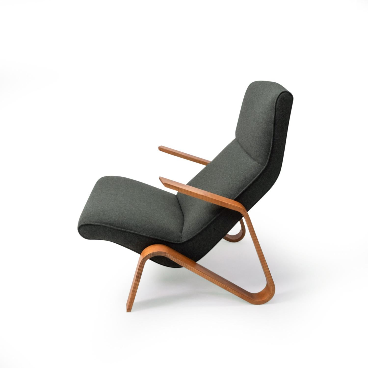 Grasshopper-Stuhl aus Schweizer Produktion von Eero Saarinen für Knoll, 1950er Jahre im Zustand „Gut“ im Angebot in Renens, CH