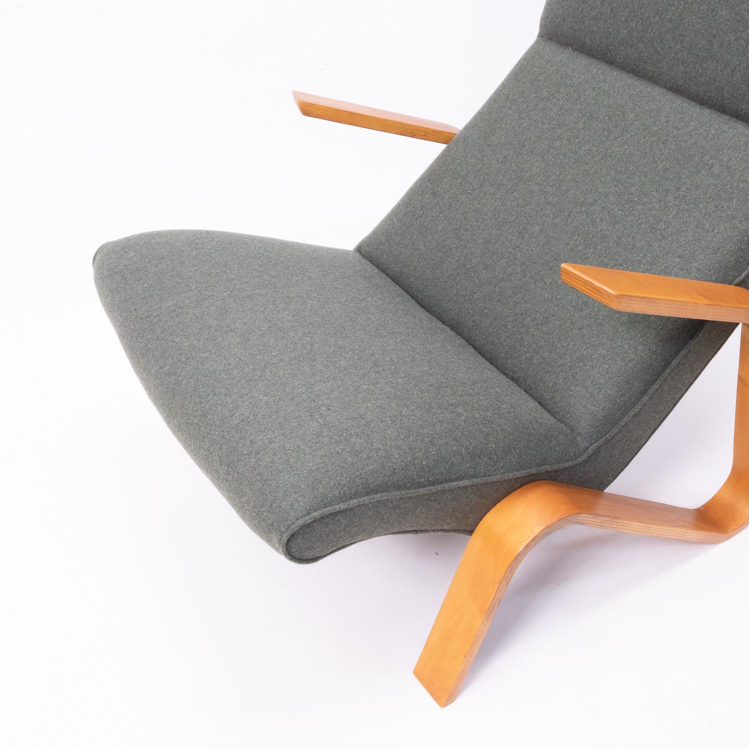 Mid-20th Century Vintage Swiss Production Grasshopper Chair by Eero Saarinen for Knoll, 1950s For Sale