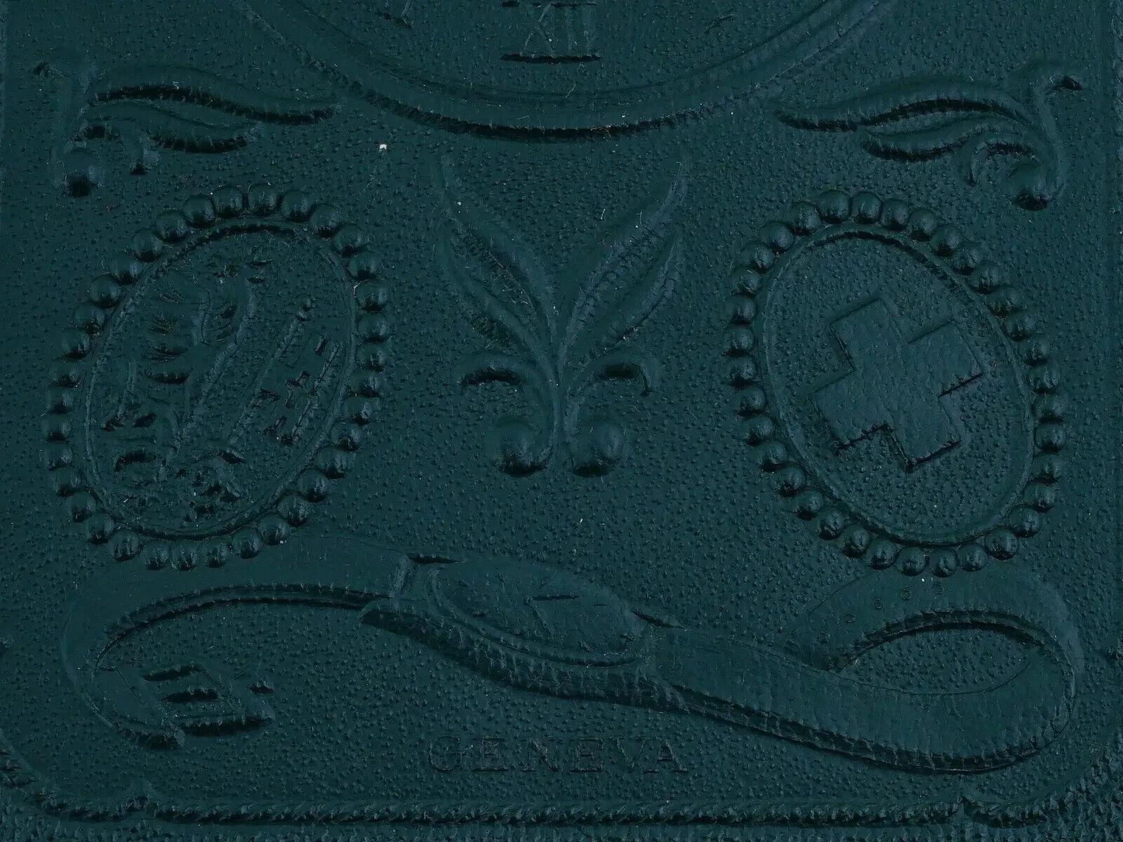 XX secolo Copri passaporto in pelle Rolex d'epoca in vendita