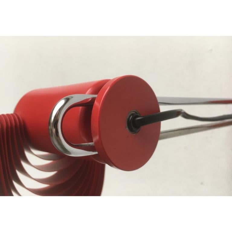 Vintage Swiss Space Age Visier Sconce by E. R. Nele for Temde, 1970s In Good Condition For Sale In Hamburg, DE