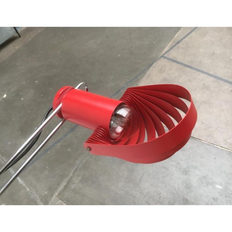 Metal Vintage Swiss Space Age Visier Sconce by E. R. Nele for Temde, 1970s For Sale