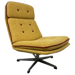 Vintage Swivel Armchair Lívia by Gerald Neusser for Interier Praha