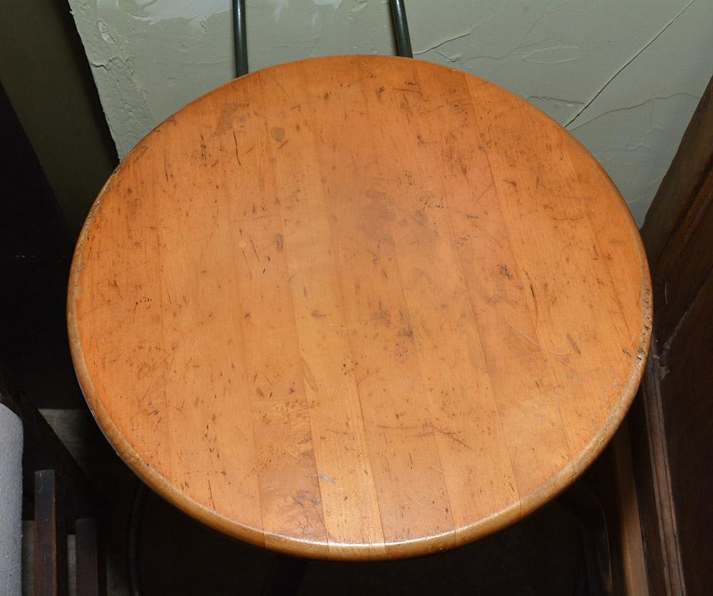 Metal Vintage Swivel Drafting Stool