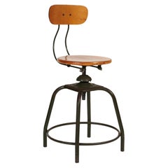 Vintage Swivel Drafting Stool