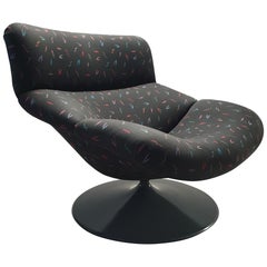 Vintage Swivel Lounge Chair F518 by Geoffrey Harcourt for Artifort, 1979