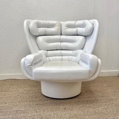Vintage Swiveling Elda Chair by Joe Colombo for Comfort, Italy ca. 1960s