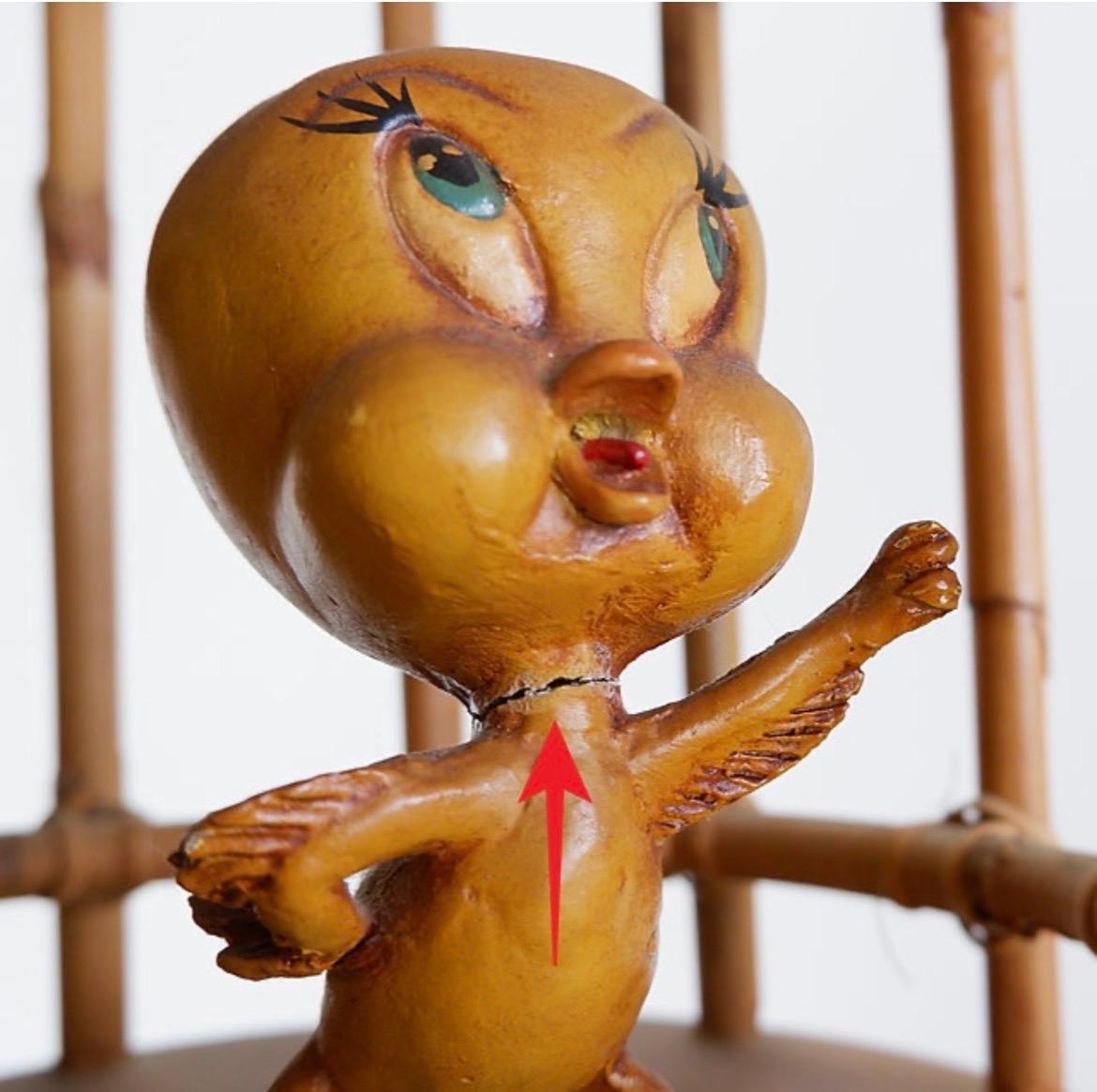 Vintage Sylvester & Tweety Looney Tunes Bird Cage 8