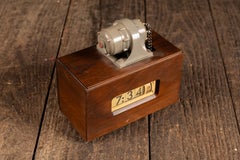 Vintage "Syncrogear" Cyclometer Flip Clock by U.S. Motors