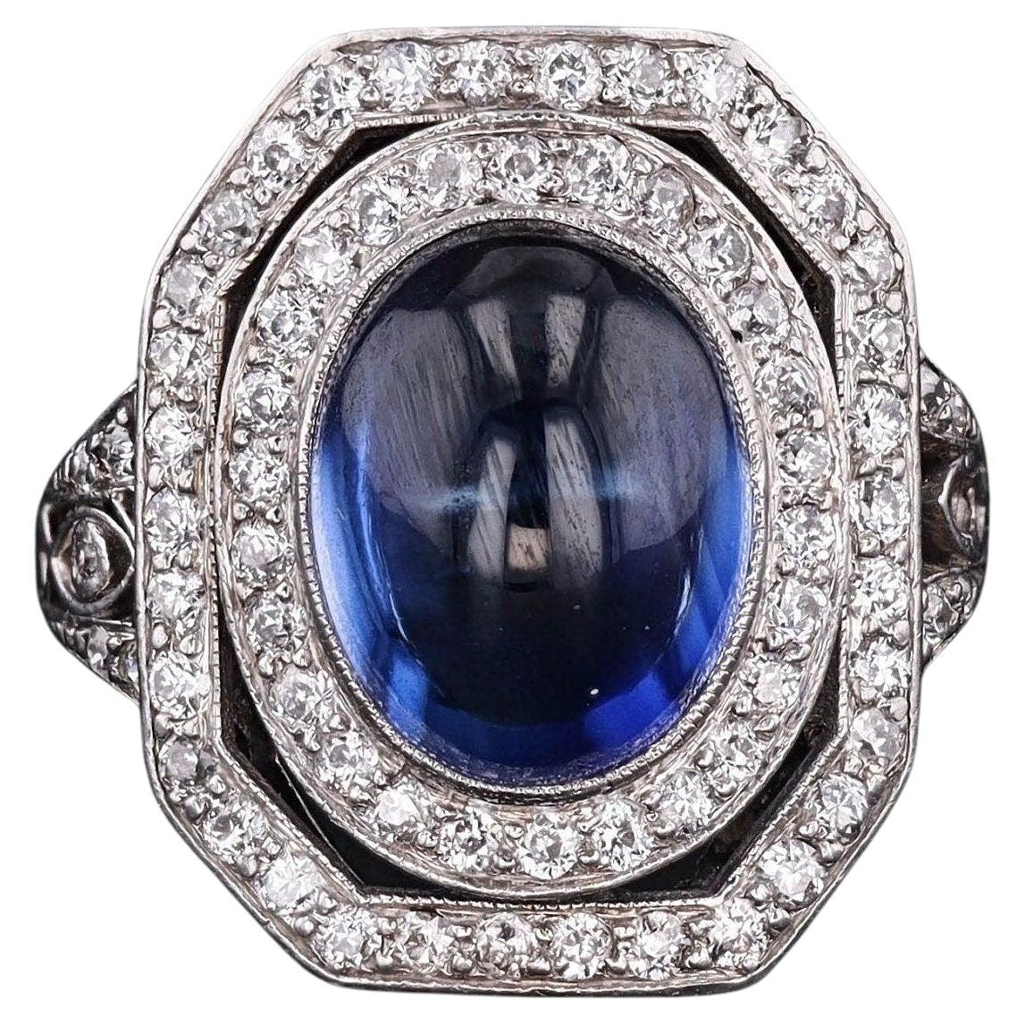 What is synthetic blue sapphire?