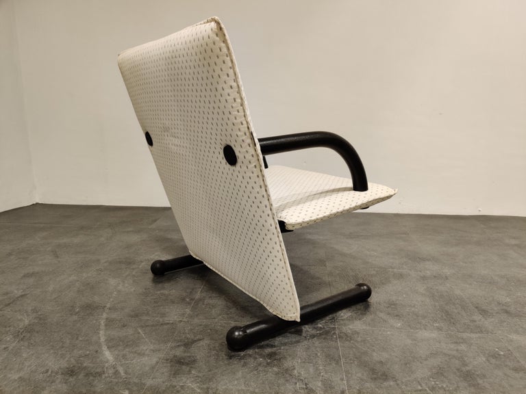 Fauteuil T-Line de Burkhard Vogtherr pour Arflex, années 1980 - En vente sur France