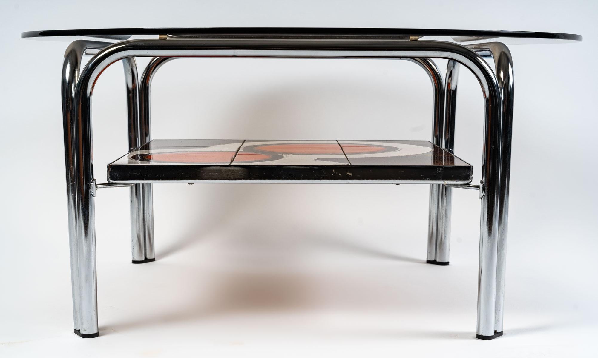 Late 20th Century Vintage table, 1970, SPACE AGE DESIGN