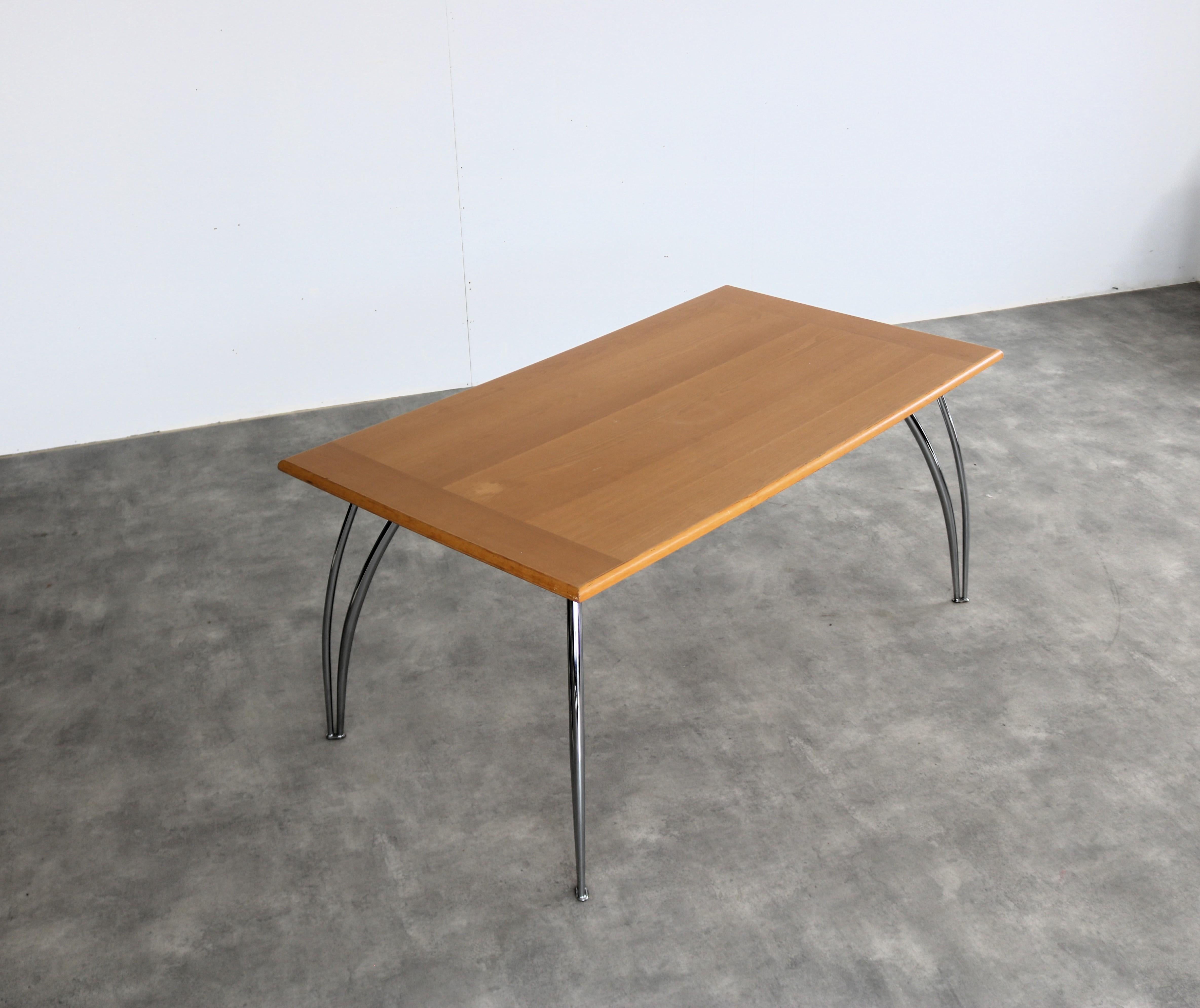 table vintage  table à manger  Effezeta  80s en vente 6