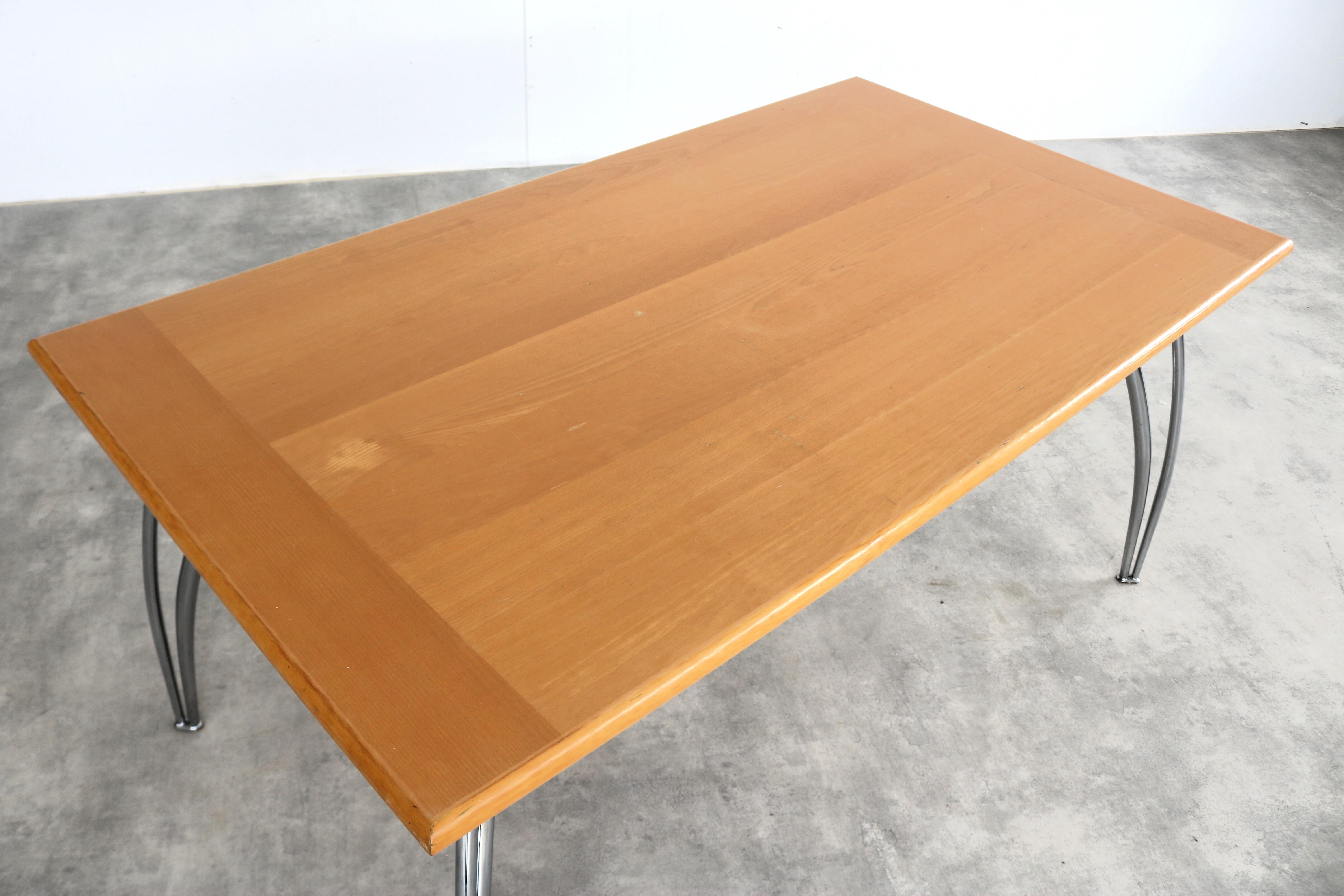 table vintage  table à manger  Effezeta  80s en vente 2