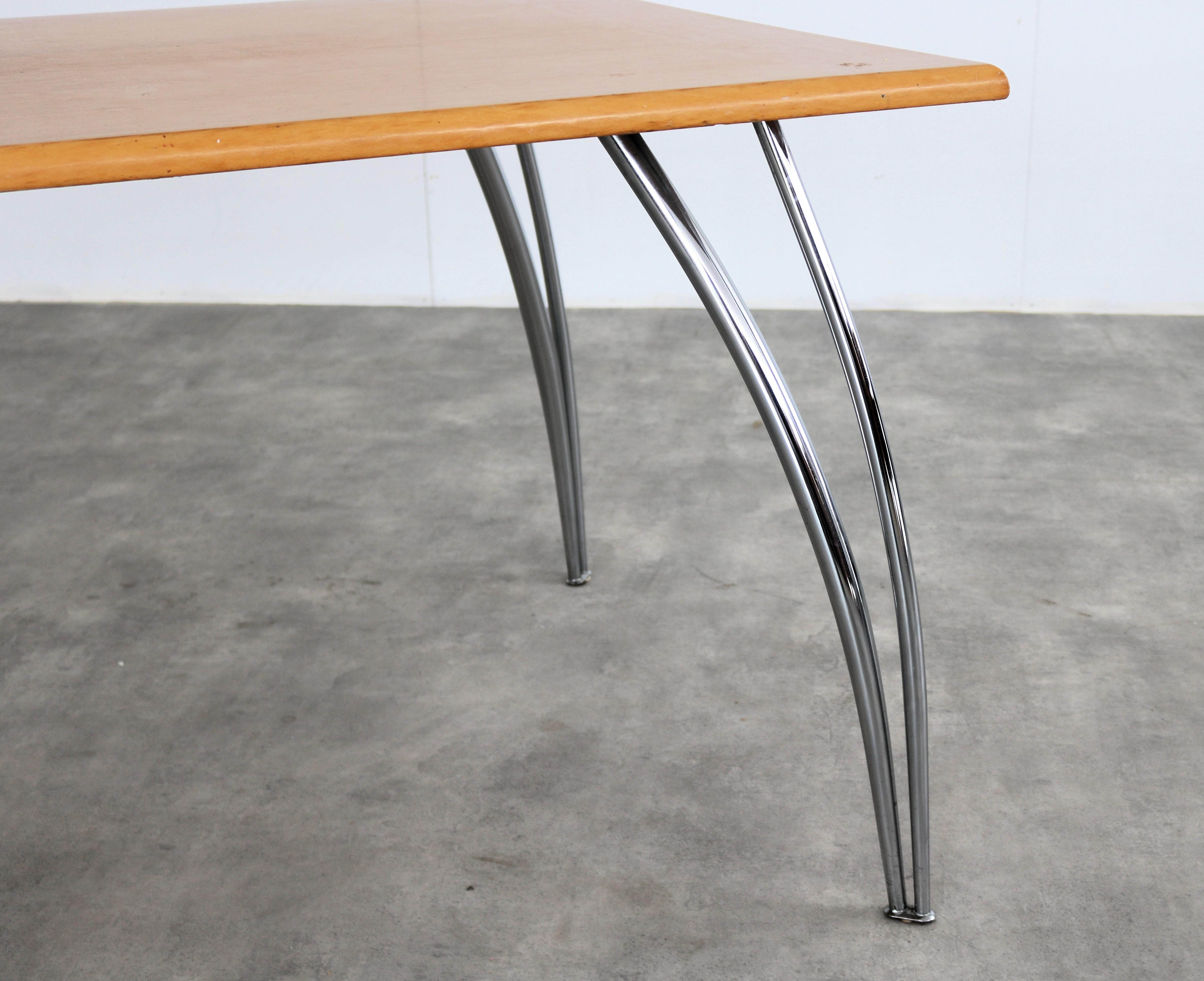 table vintage  table à manger  Effezeta  80s en vente 3