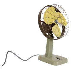 Vintage Tischventilator von STROJSMALT, 1950er Jahre