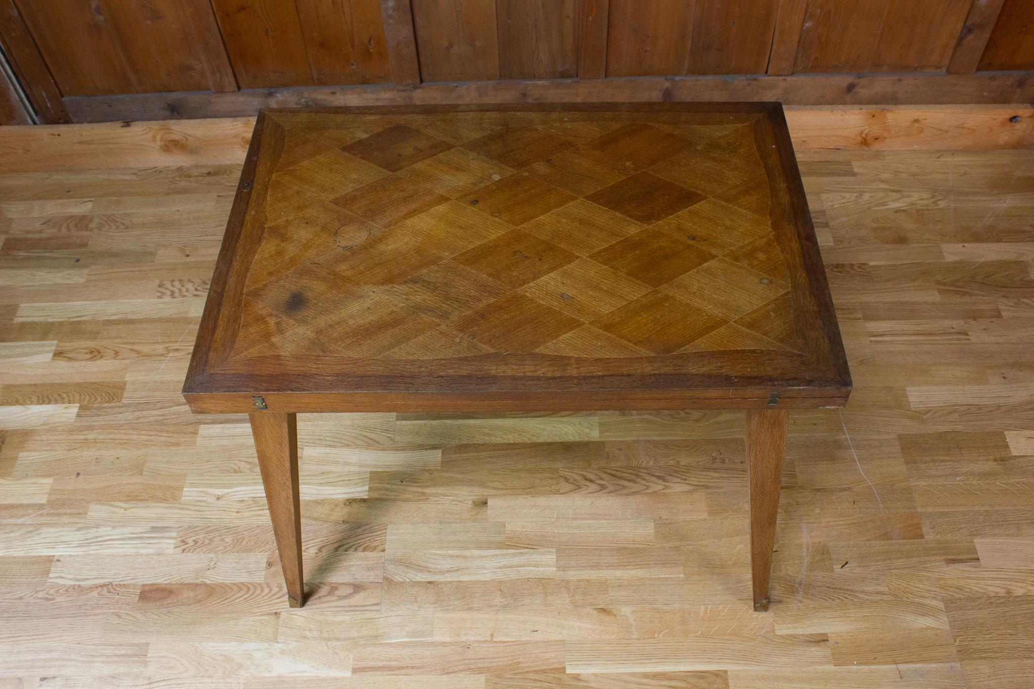 20th Century Vintage Table in Wood, circa 1960-1970  For Sale