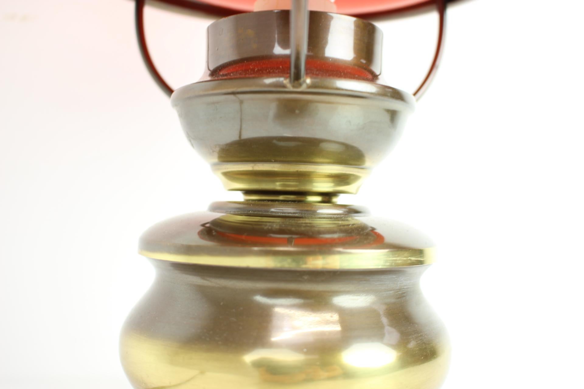 Vintage-Tischlampe, 1970er-Jahre, Deutschland (Messing) im Angebot