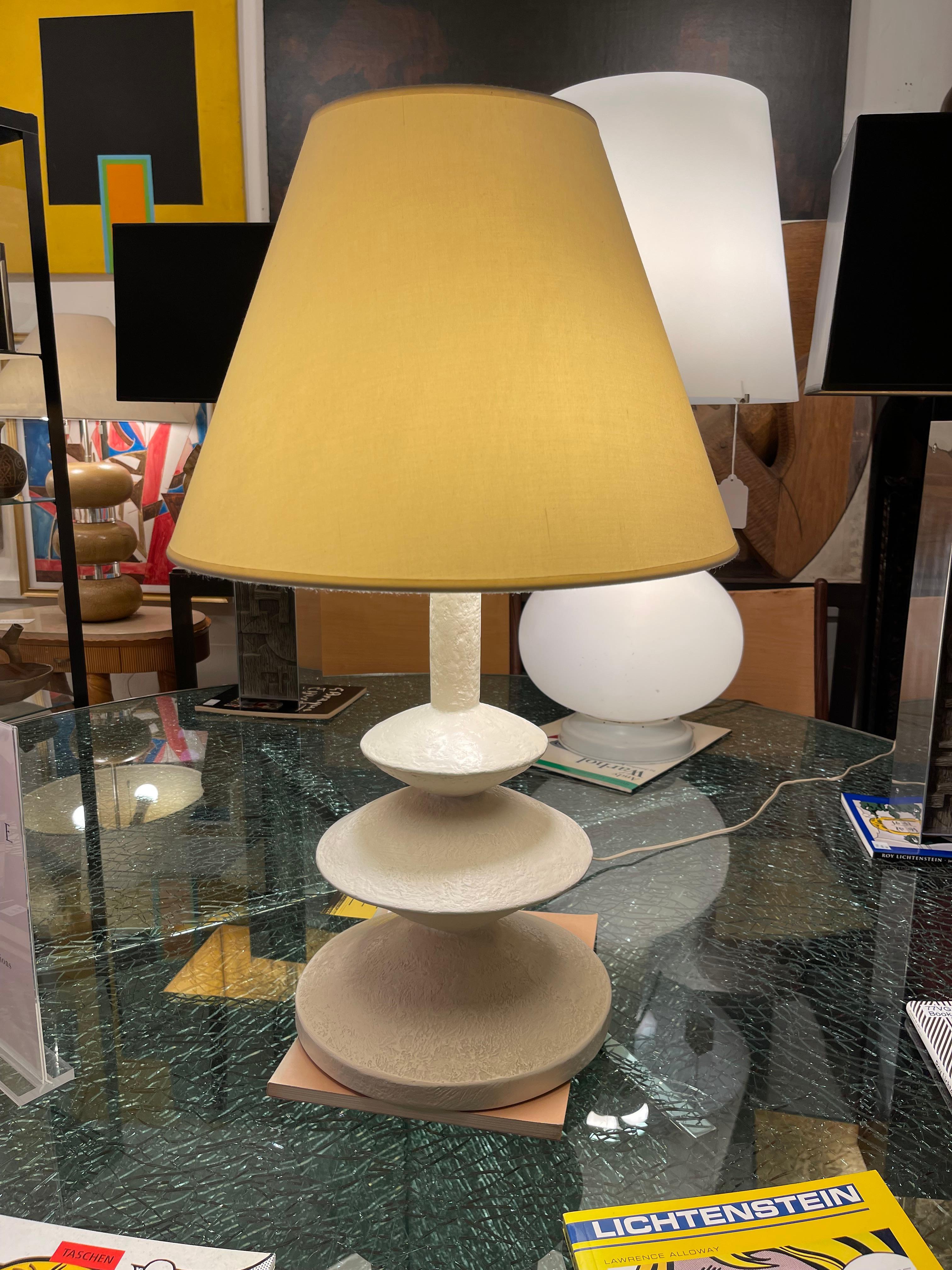 Vintage Table Lamp After Diego Giacometti for Jean Michel Frank, 1970s For Sale 7