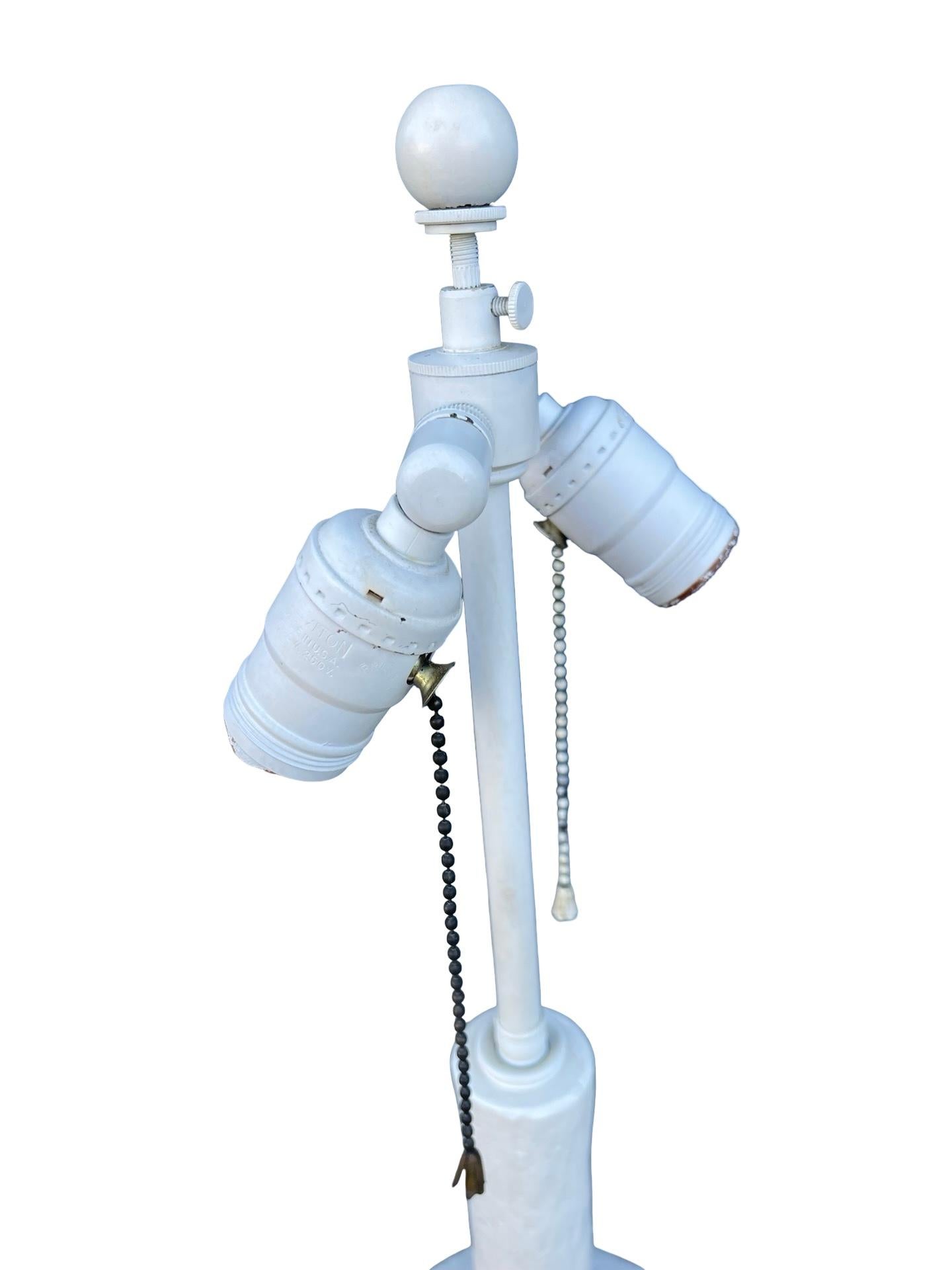 Vintage Table Lamp After Diego Giacometti for Jean Michel Frank, 1970s For Sale 1