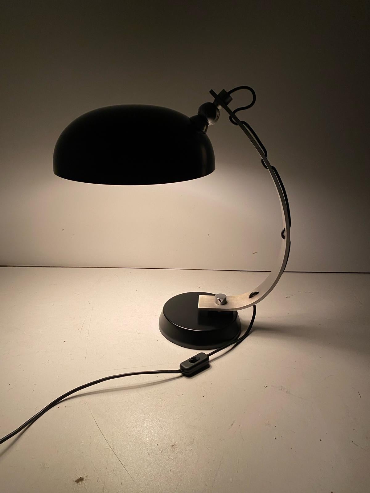 Late 20th Century Vintage table lamp, Angelo Lelli for Arredo Luce, Italy 1970s For Sale