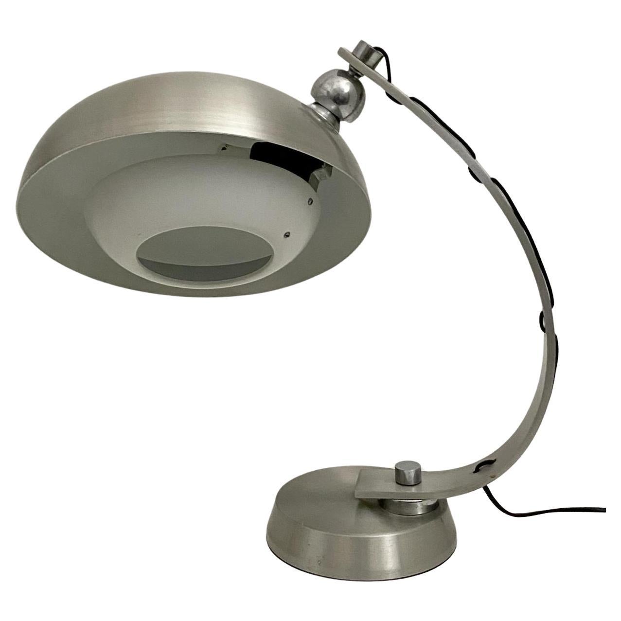 Industrial Vintage table lamp, Angelo Lelli for Arredoluce, Italy 1970