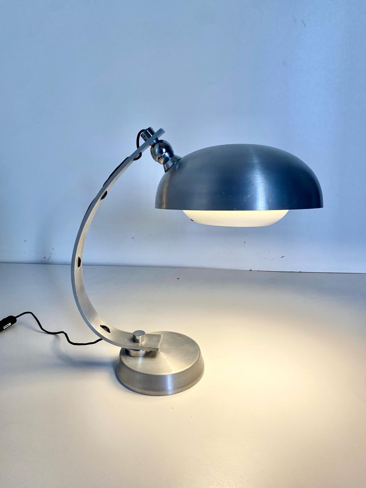 Fin du 20e siècle Lampe de table vintage Angelo Lelli pour Arredoluce, Italie 1970 en vente