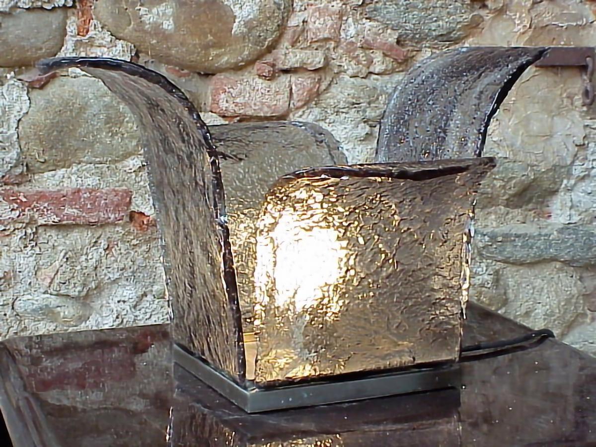 Vintage Table Lamp Av Mazzega Italy 1970 Design Carlo Nason For Sale 2