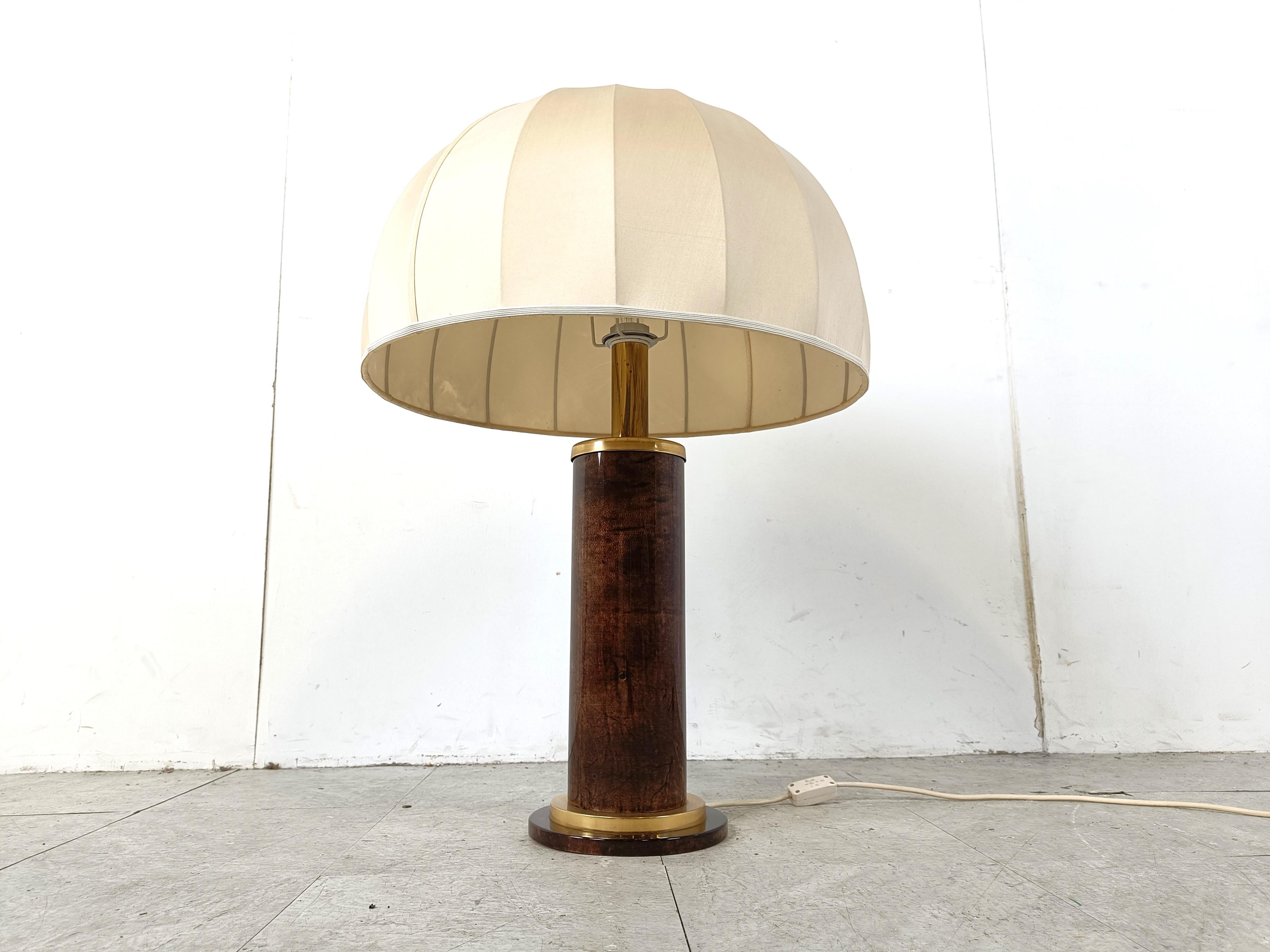 Italian Vintage table lamp by Aldo tura, 1960s