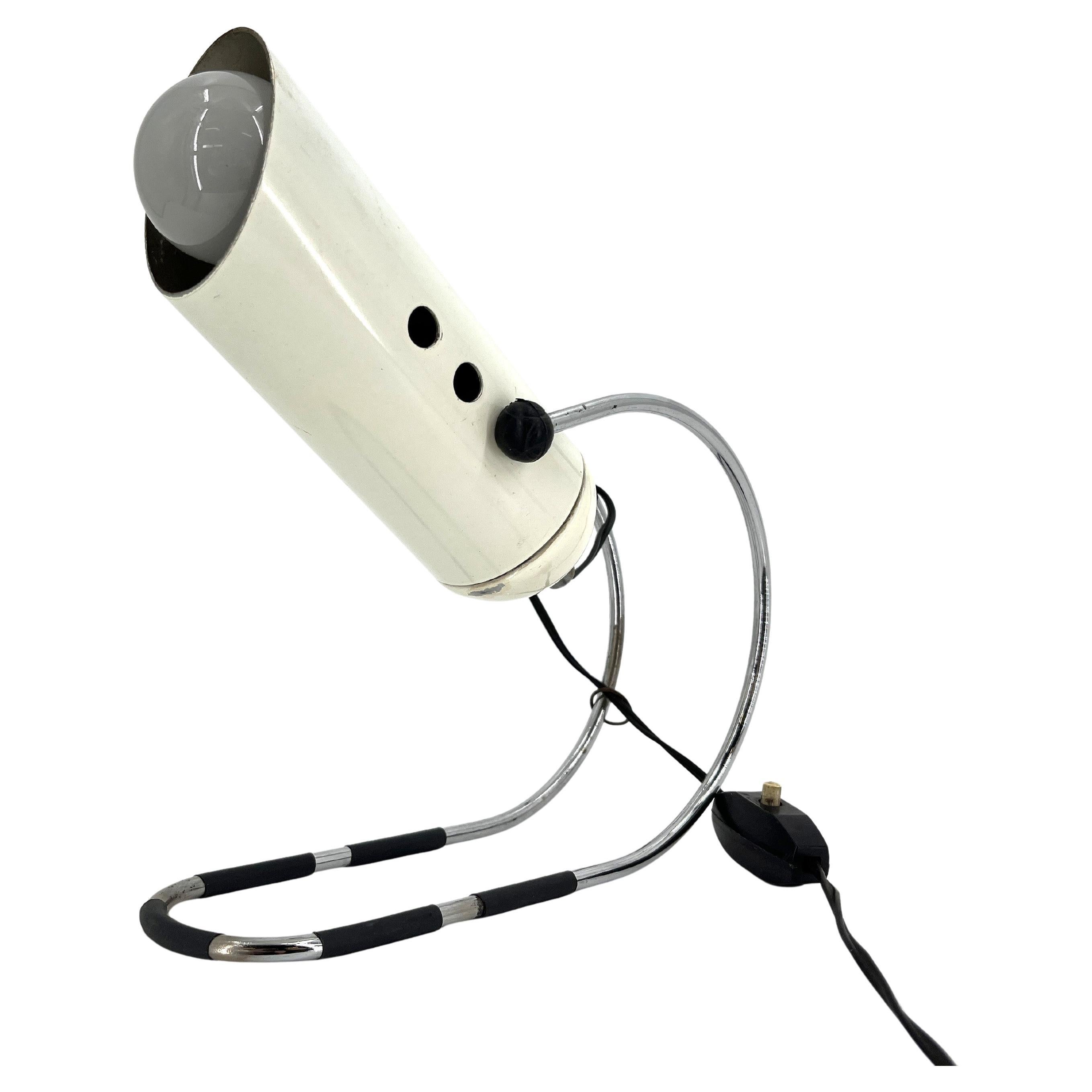 Lampe de table vintage par Angelo Lelli pour Lightolier, 1970 en vente