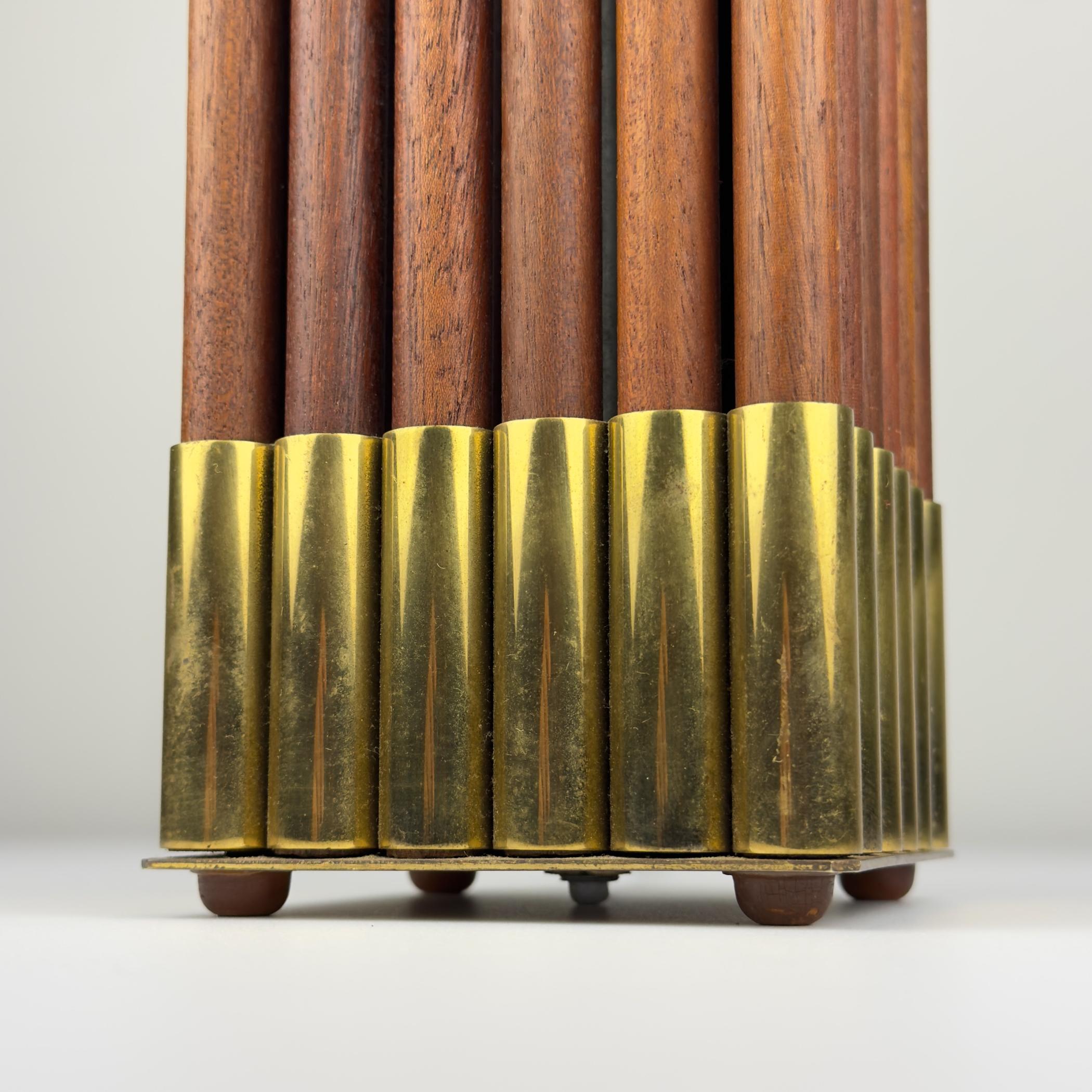 Vintage table lamp by AV Vikić, Yugoslavia 1980s en venta 5