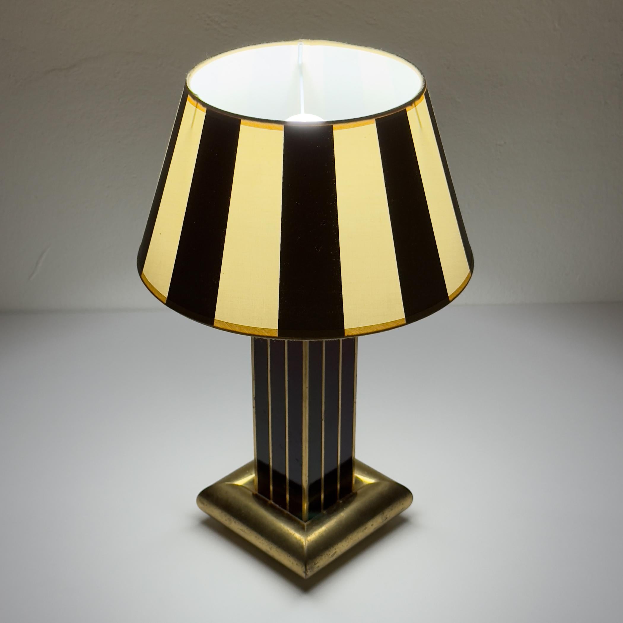 20th Century Vintage table lamp by AV Vikić, Yugoslavia 1980s For Sale