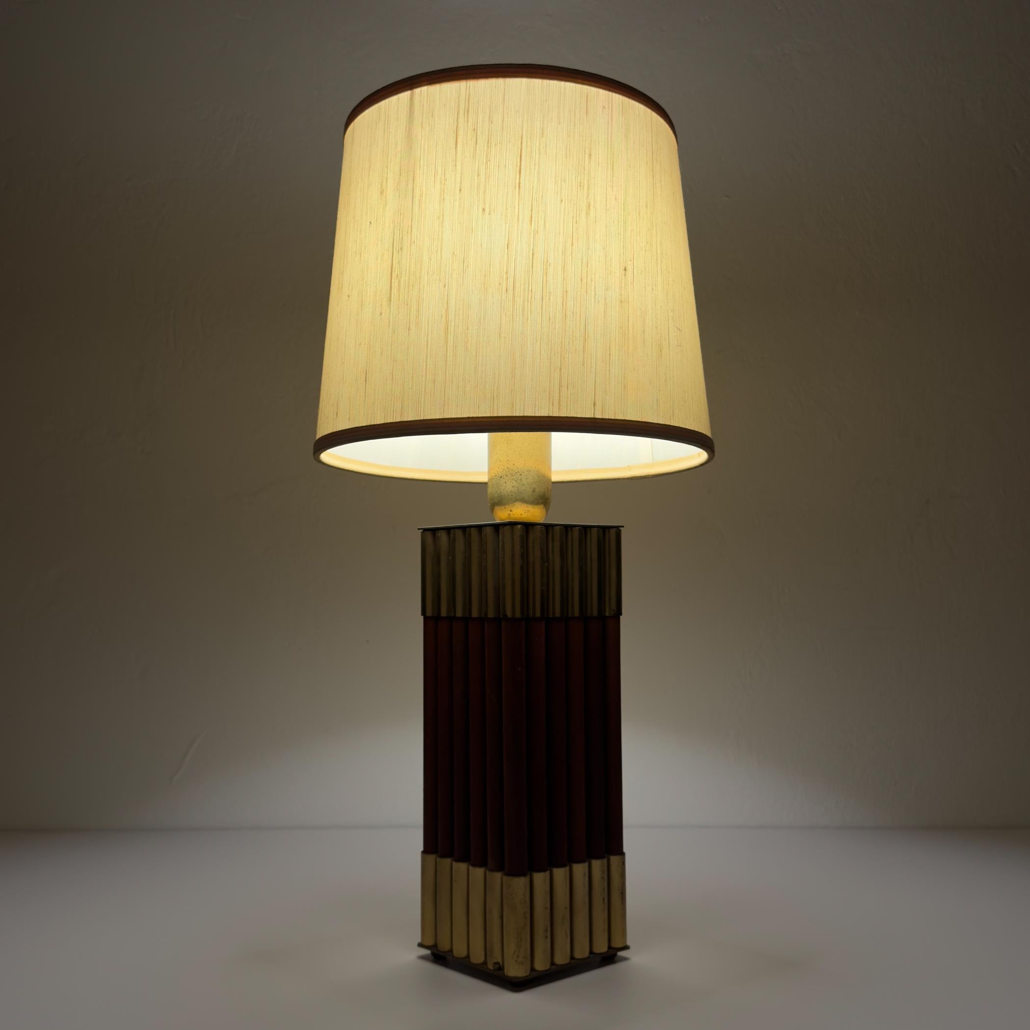 Vintage table lamp by AV Vikić, Yugoslavia 1980s siglo XX en venta