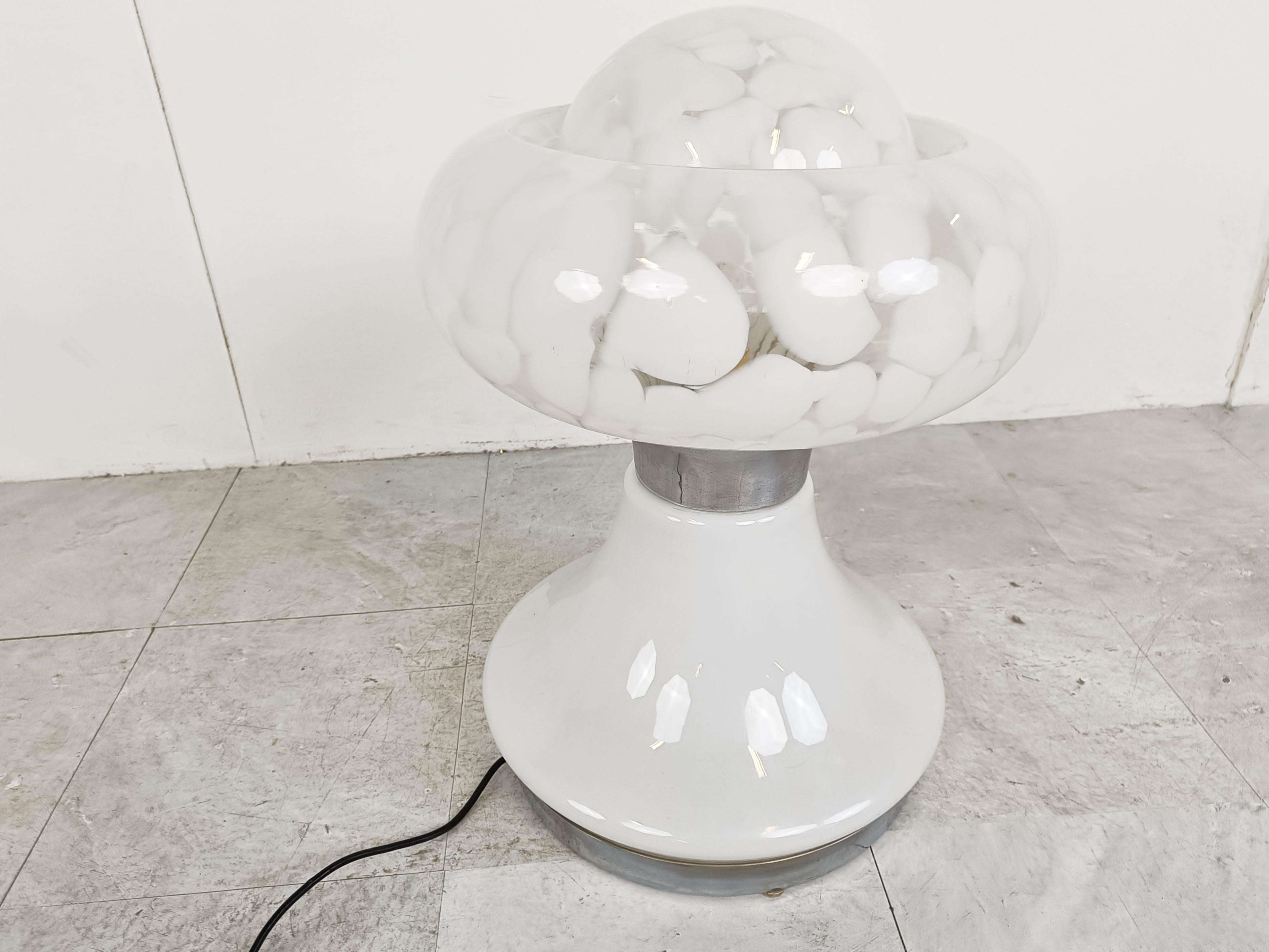 Italian Vintage Table Lamp by Carlo Nason for Mazzega, 1960s For Sale