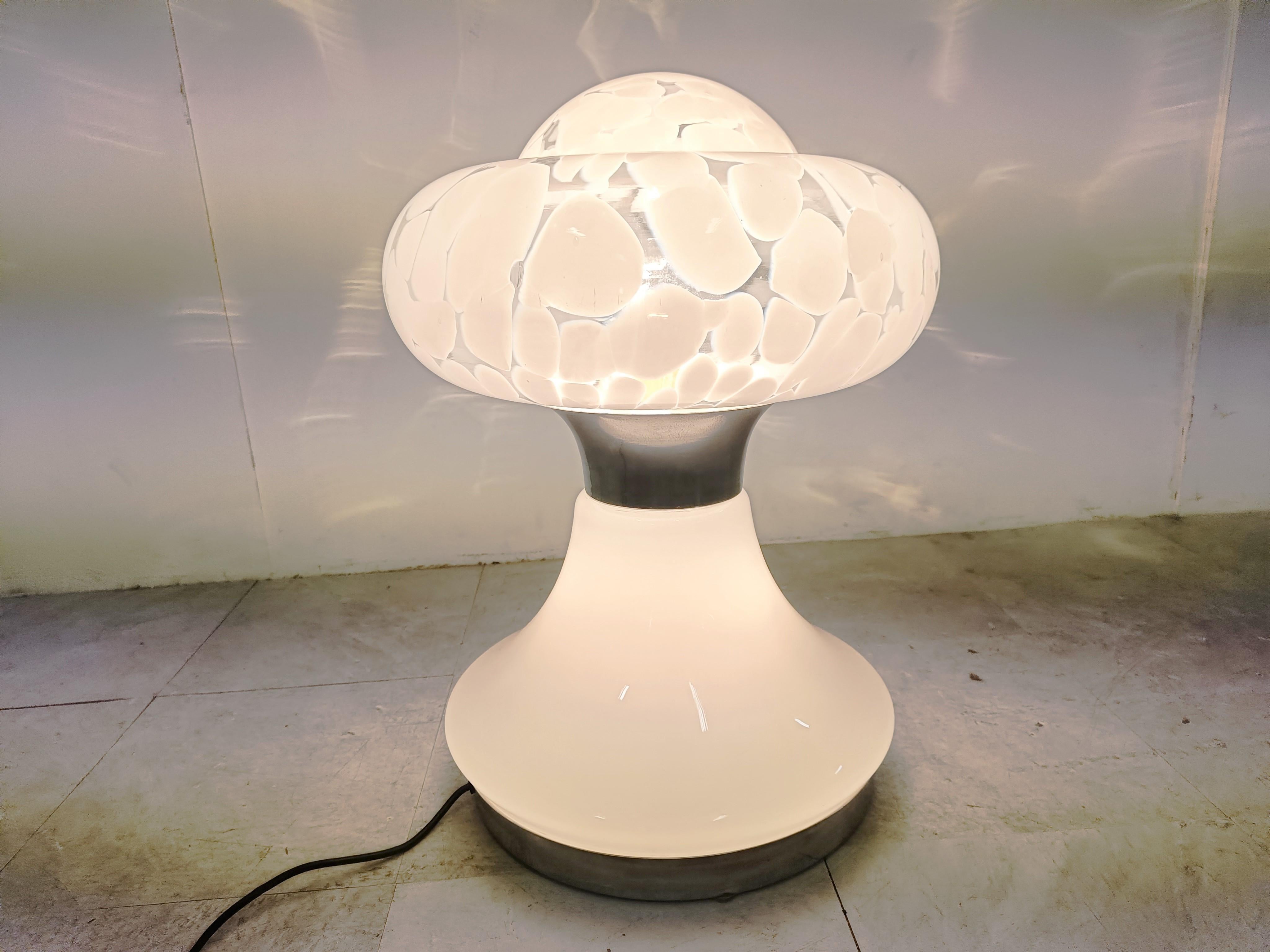 Vintage Table Lamp by Carlo Nason for Mazzega, 1960s 1