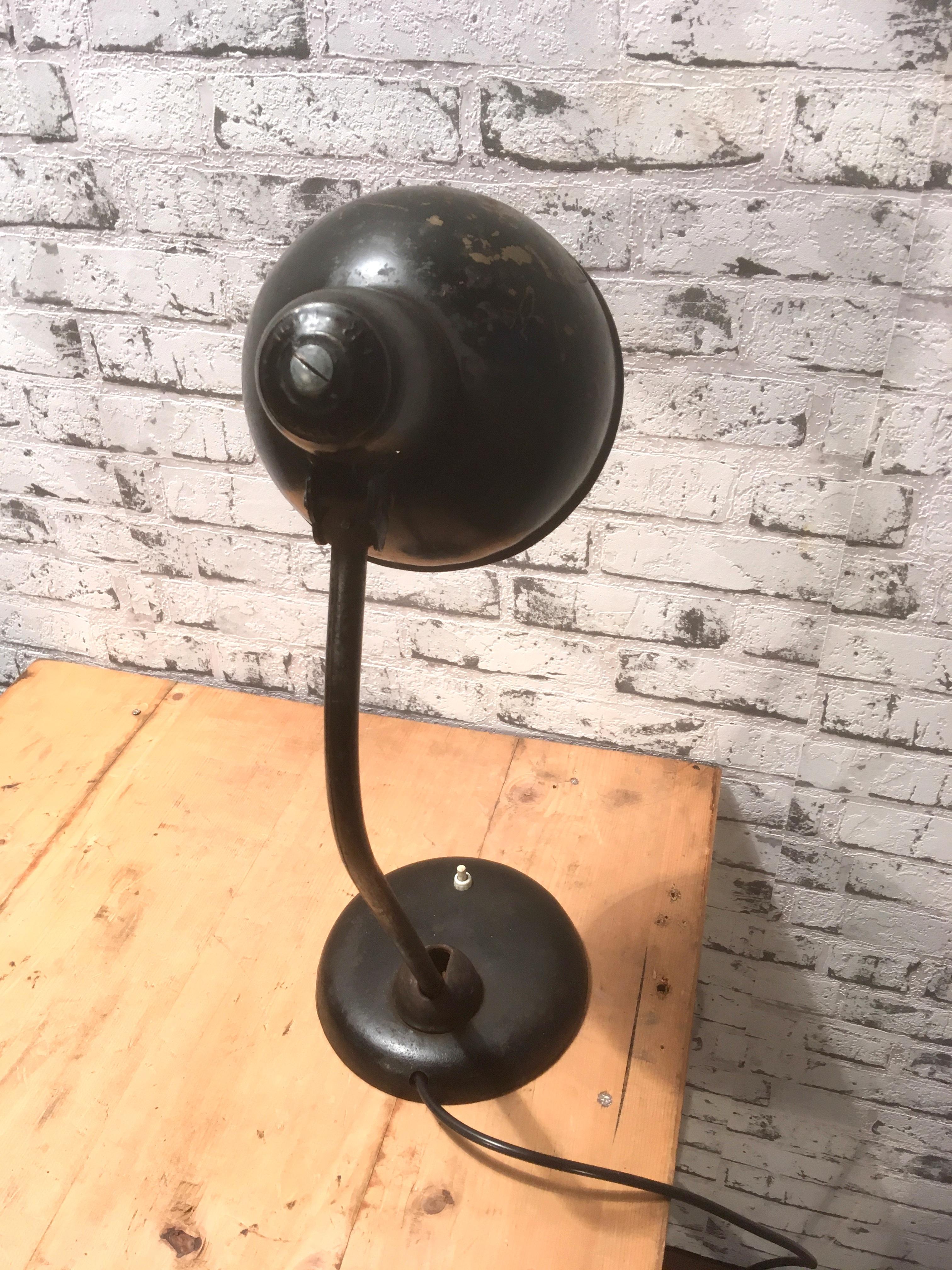 German Vintage Table Lamp by Christian Dell for Kaiser Idell, 1930s