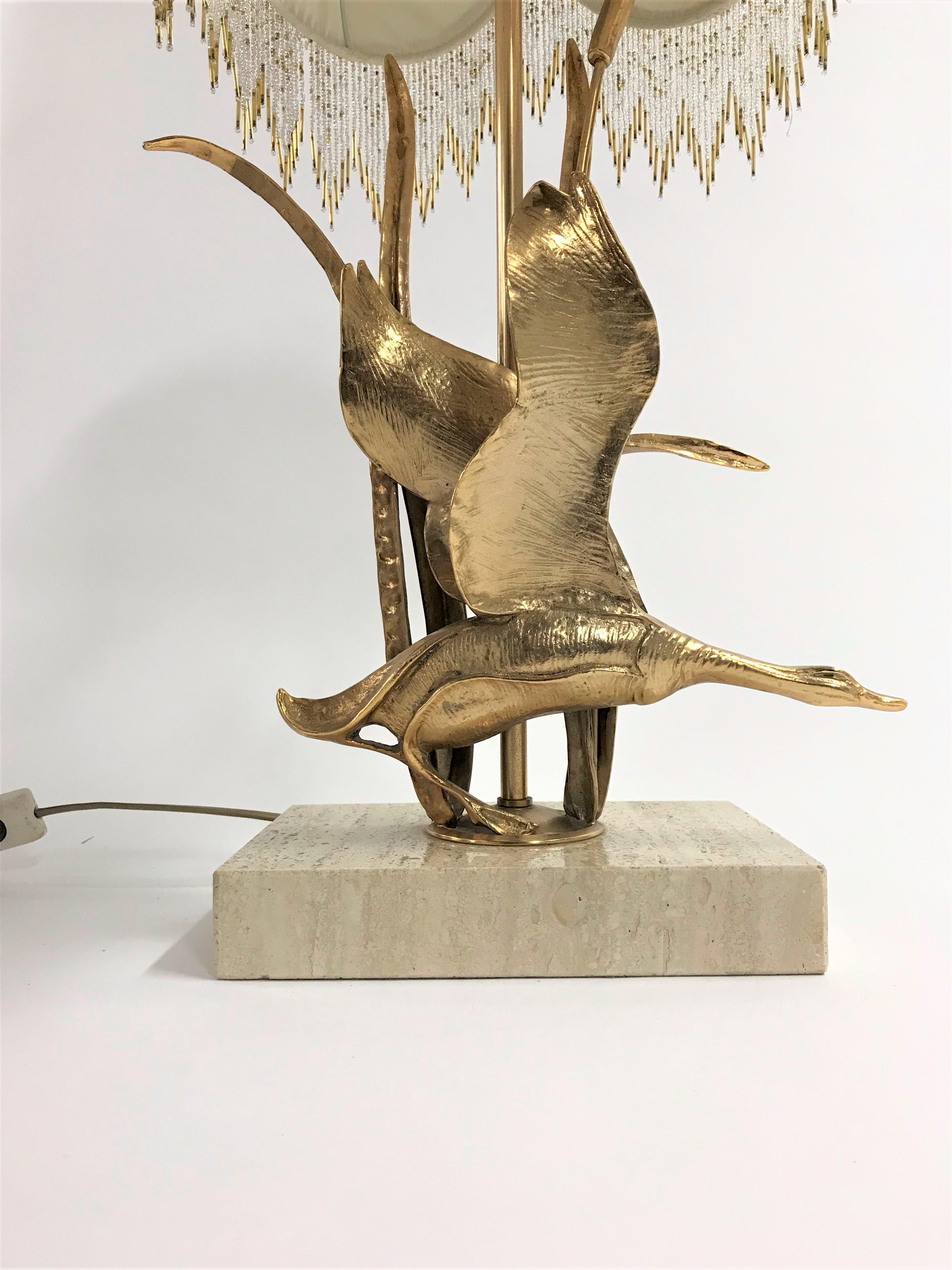 Hollywood Regency Vintage Table Lamp by L. Galeotti, 1970s