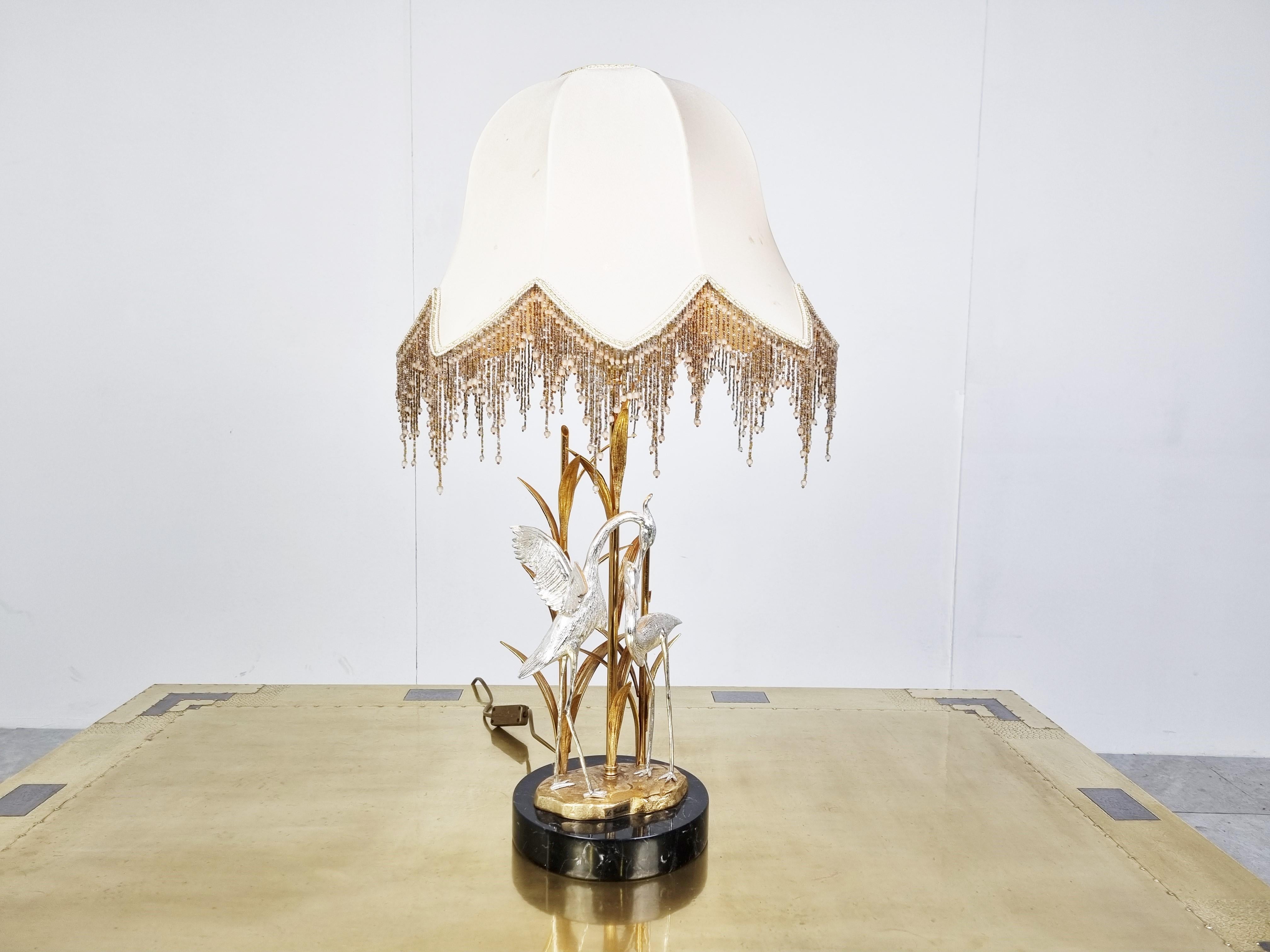 Hollywood Regency Vintage Table Lamp by L. Galeotti, 1970s