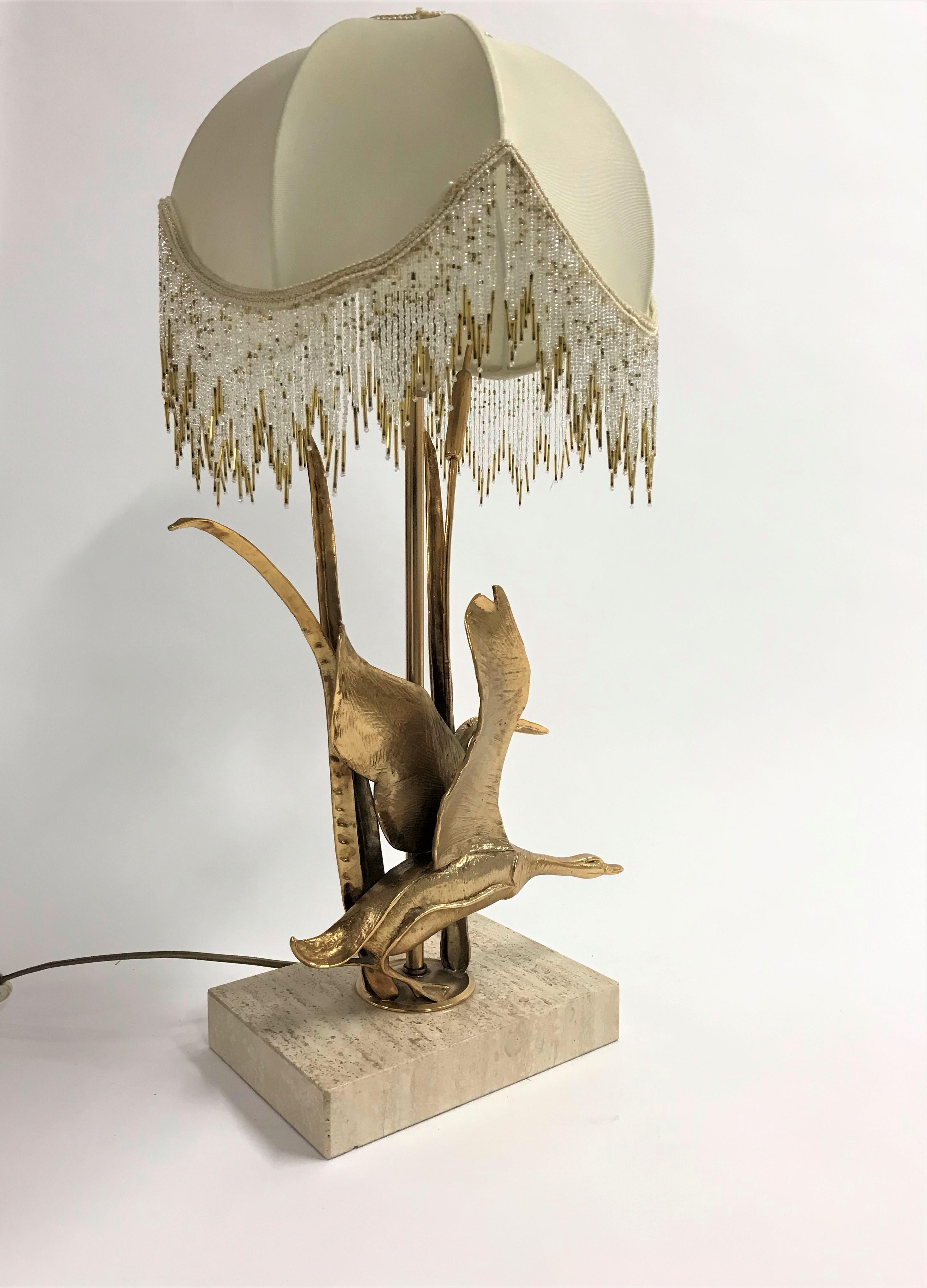 Metal Vintage Table Lamp by L. Galeotti, 1970s