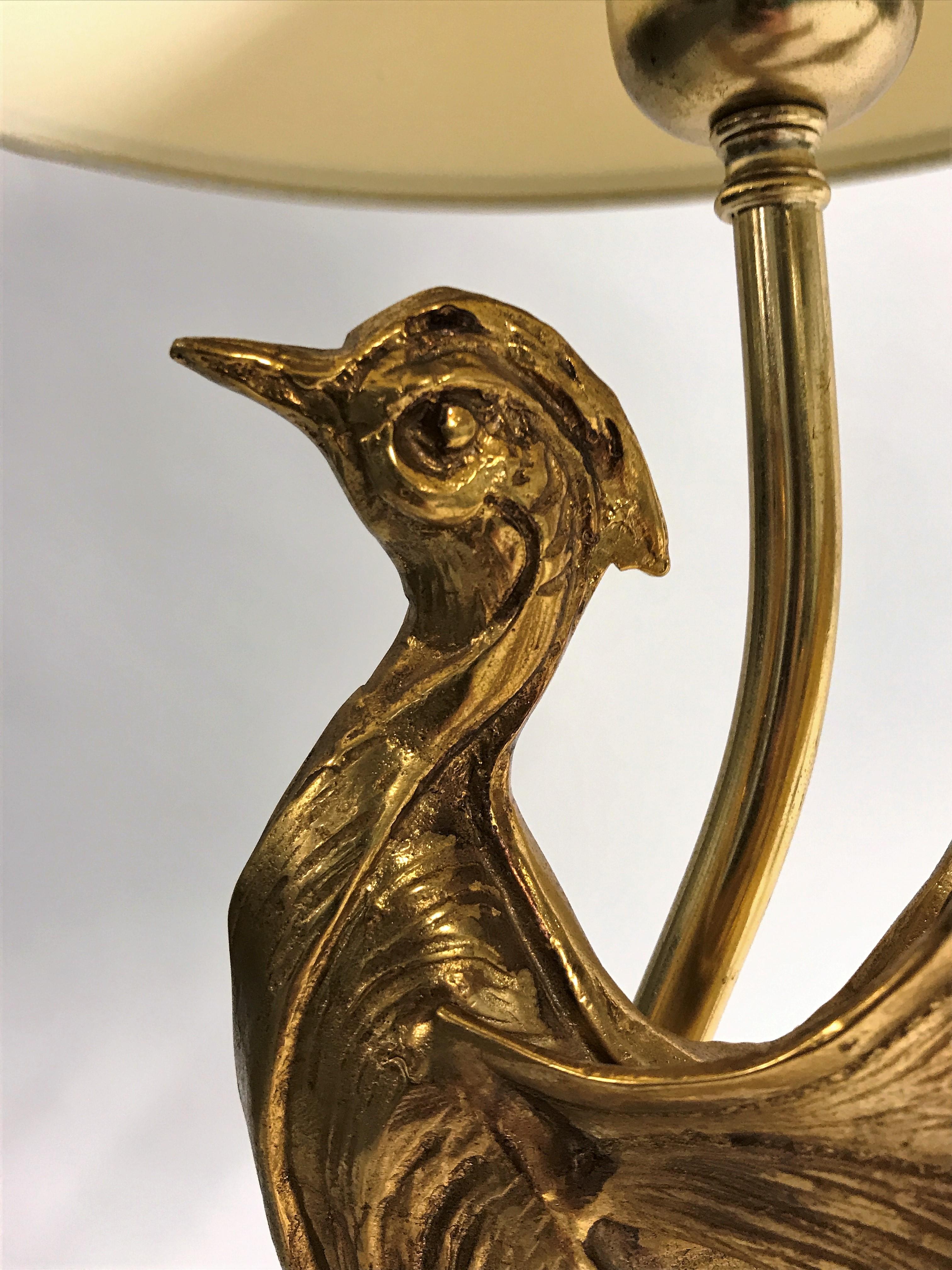 Brass Vintage Table Lamp by L. Galeotti, 1970s