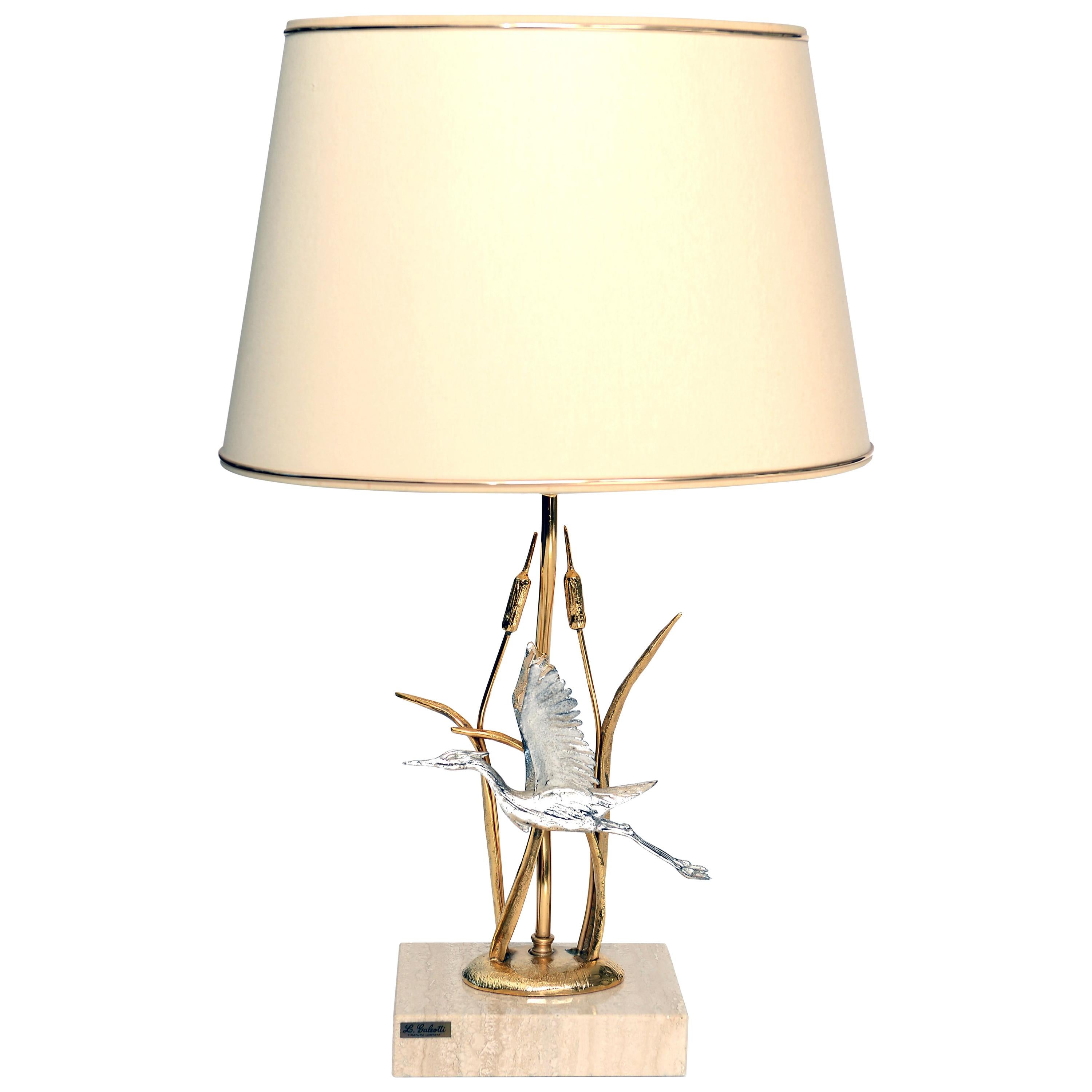 Vintage Table Lamp by L. Galeotti, 1970s, Italy