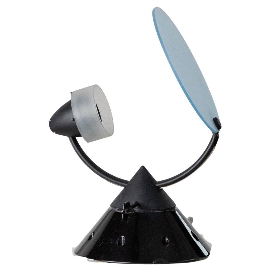 Vintage Table Lamp by Lamperti Model Sestante Memphis Design Italy, 1980s