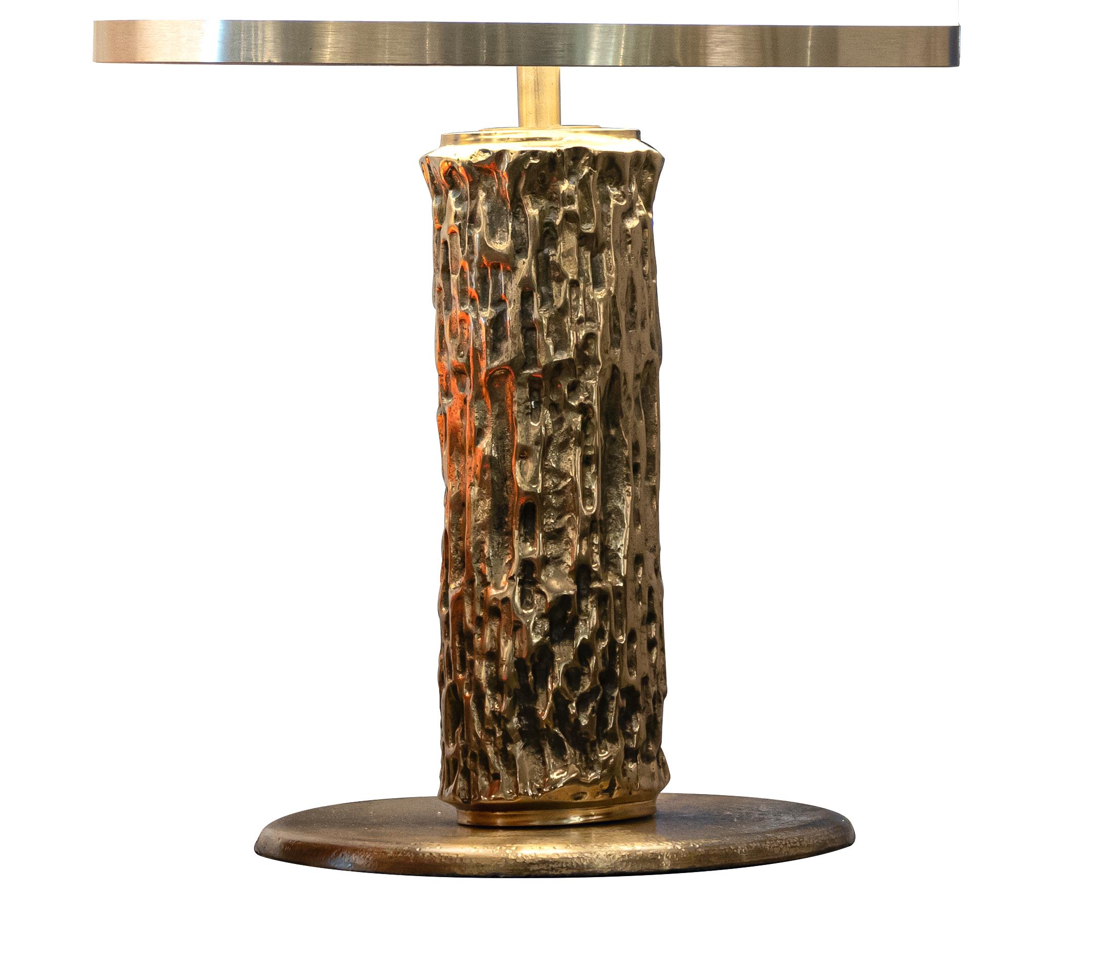 Vintage Table Lamp is an original Design Lamp realized and created in the 1970s by the Italian designer Luciano Frigerio (Desio, 1928-Sanremo, 1999).

Brass. Total dimensions: 63 x 8 x 8 cm. 

Made in Italy. 

Mint Conditions.

Luciano