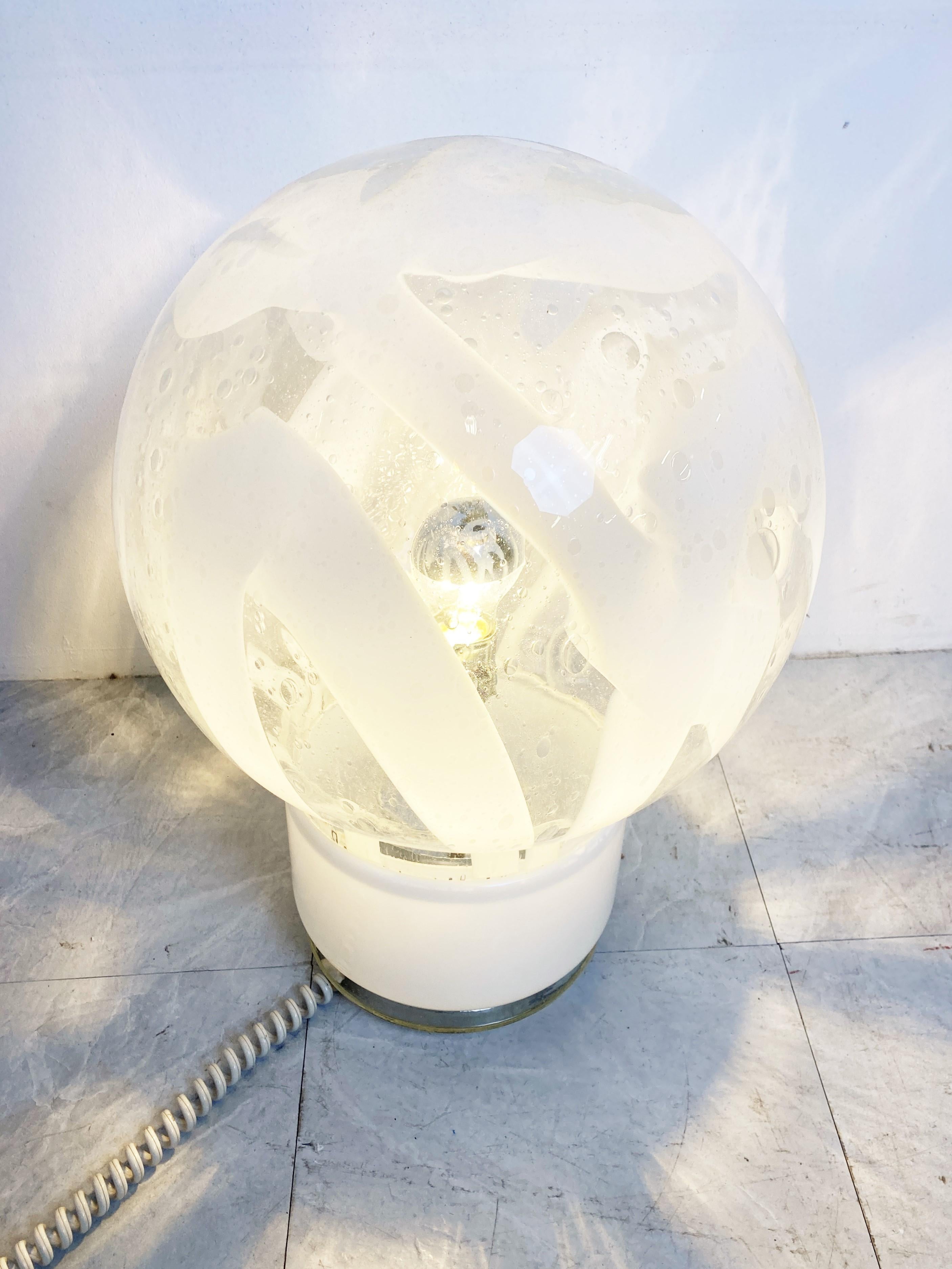 Vintage Table Lamp by Mazzega, 1960s 2
