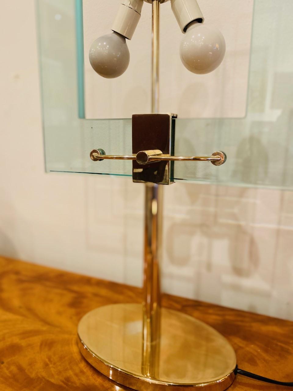 Fin du 20e siècle Lampe de bureau vintage de Nathalie Grenon pour Fontana Arte, 1990 en vente