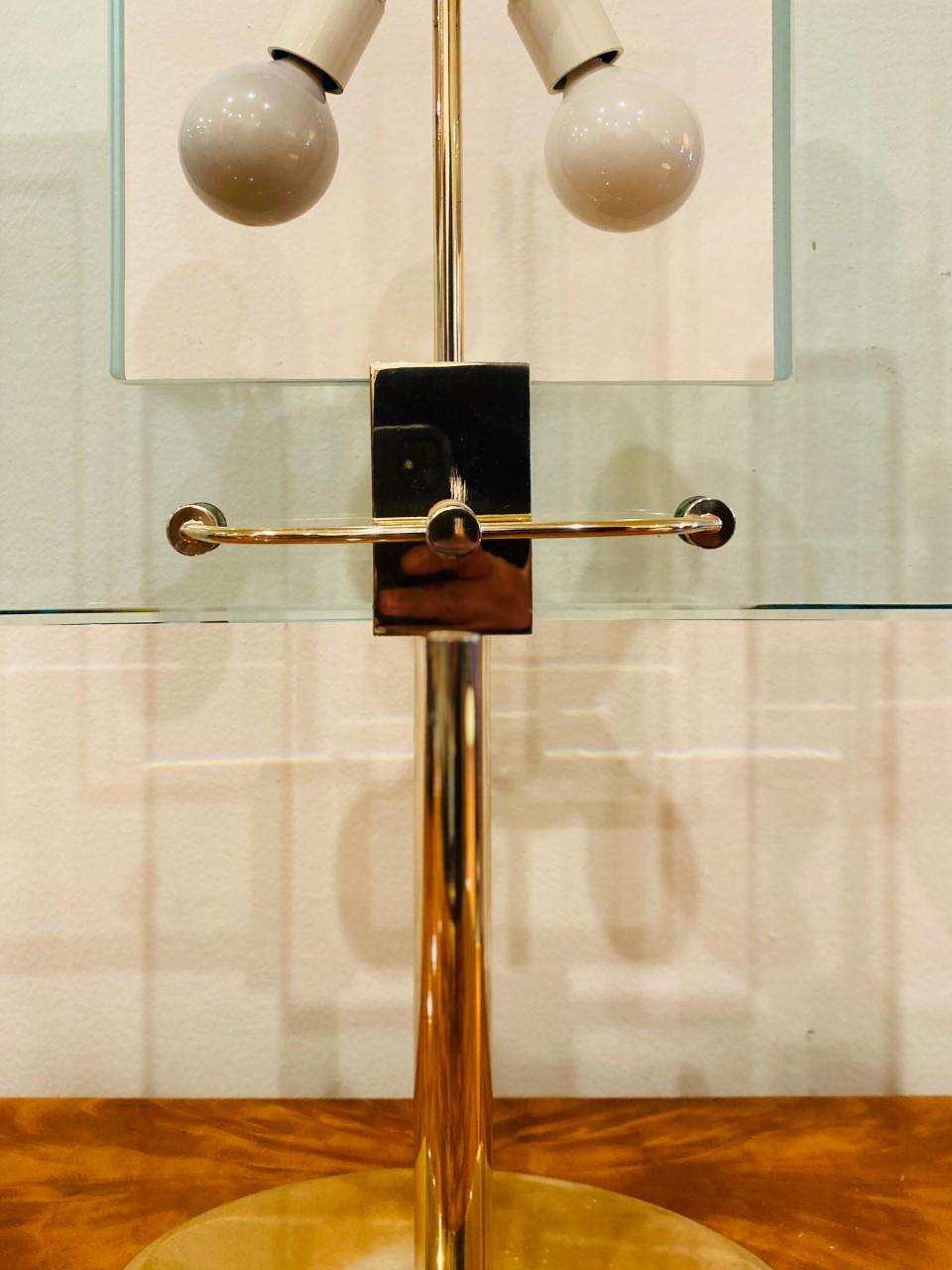 Vintage-Tischlampe von Nathalie Grenon für Fontana Arte, 1990er Jahre (Metall) im Angebot