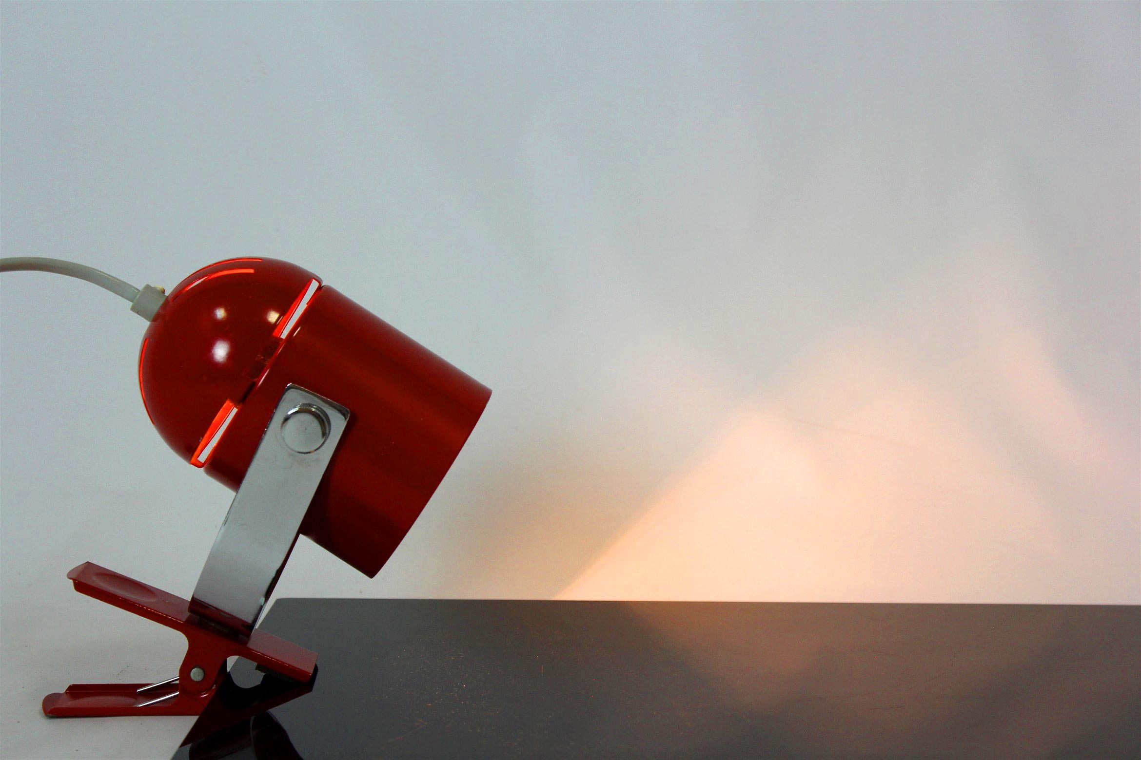 Vintage Table Lamp by Stanislav Indra, 1970s For Sale 4